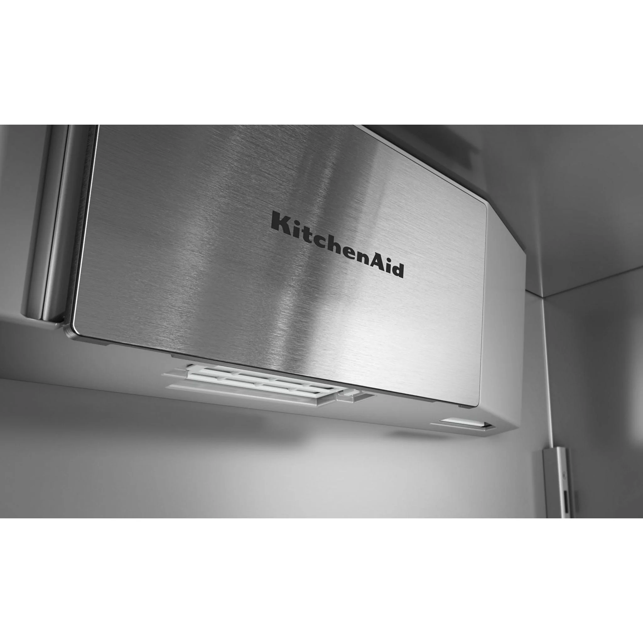 KitchenAid 24.2 Cu. Ft. 42" Built-In French Door Bottom Mount Refrigerator with Platinum Interior - Black Ore (KBFN542SBE) - Image 2