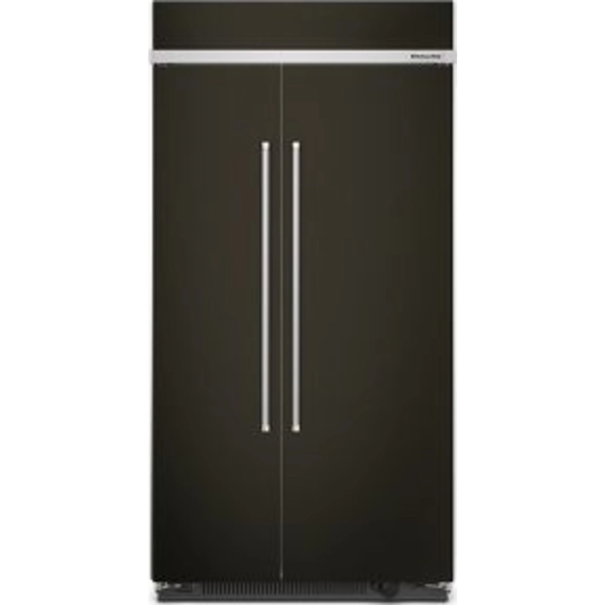 KitchenAid 25.5 Cu Ft. 42" Built-In Side-by-Side Refrigerator with PrintShield Finish - Black Stainless Steel with PrintShield™ Finish (KBSN702MBS) - Image 10