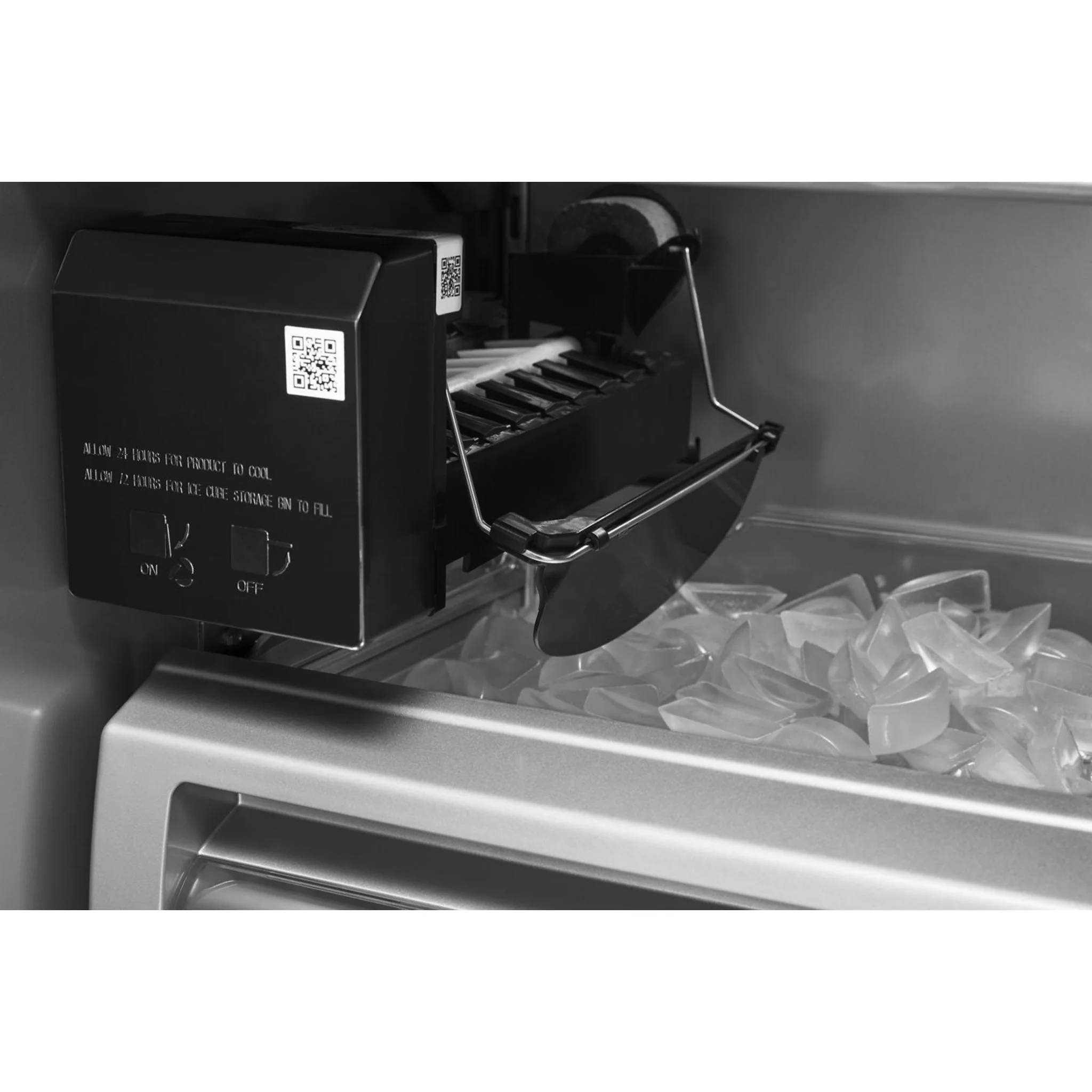 KitchenAid 25.5 Cu Ft. 42" Built-In Side-by-Side Refrigerator with PrintShield Finish - Black Stainless Steel with PrintShield™ Finish (KBSN702MBS) - Image 30