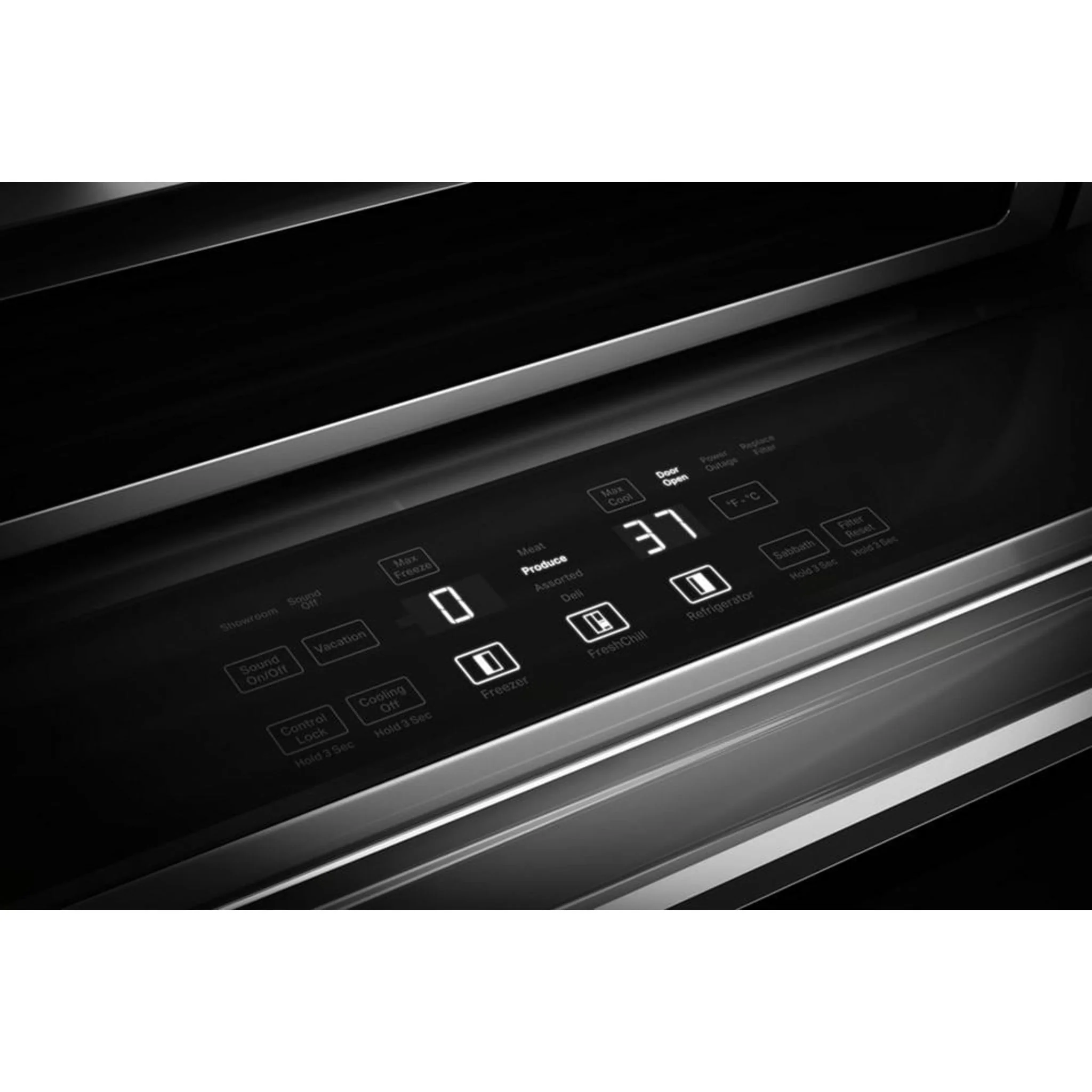 KitchenAid 30 Cu. Ft. 48" Built-In Side-by-Side Refrigerator with Platinum Interior - Stainless Steel with PrintShield™ Finish (KBSN748SPS) - Image 9