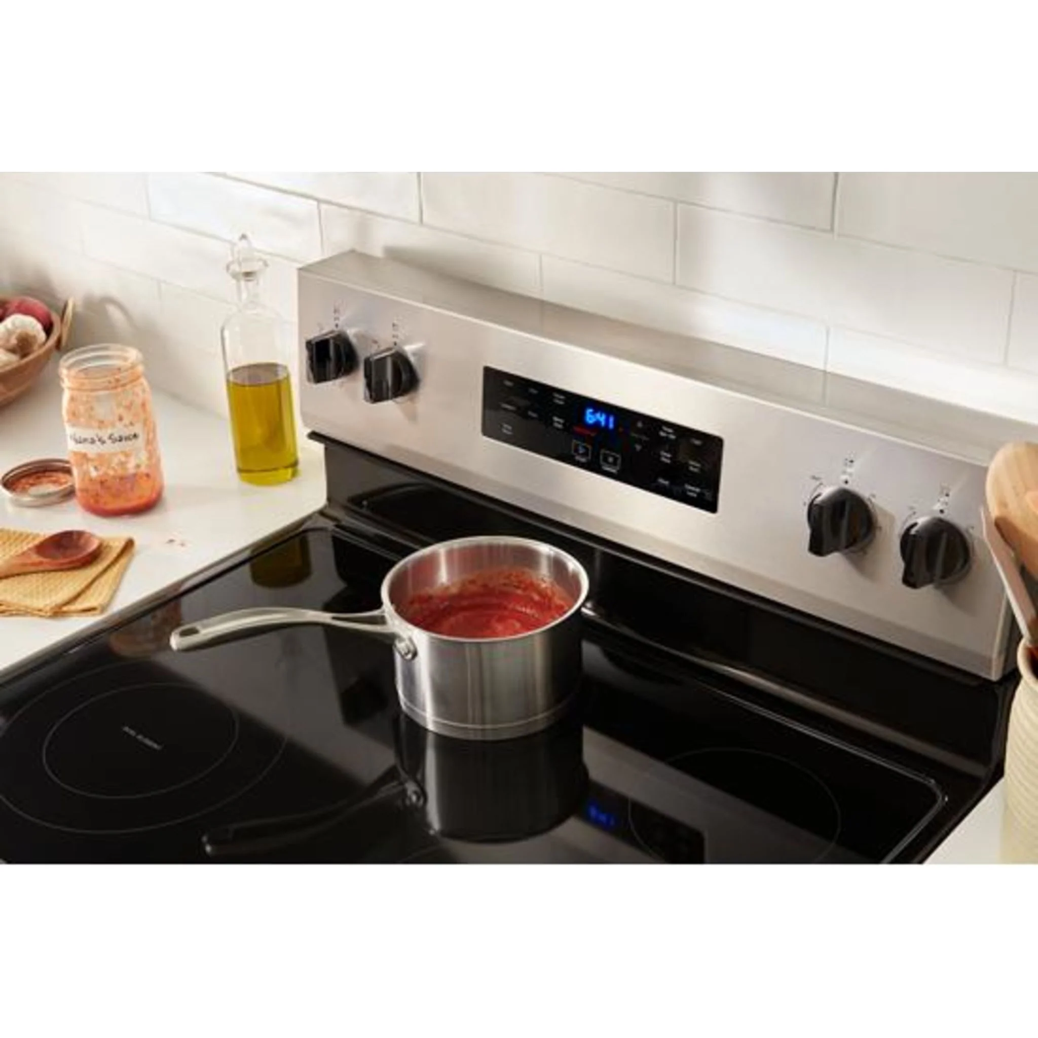 Whirlpool 30-inch Electric Range with 4 Elements -Black (YWFES3530RB) - Image 16