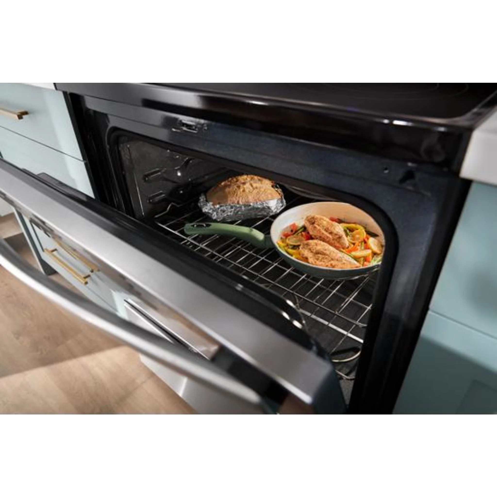 Whirlpool 30-inch Electric Range with 4 Elements -Black (YWFES3530RB) - Image 20