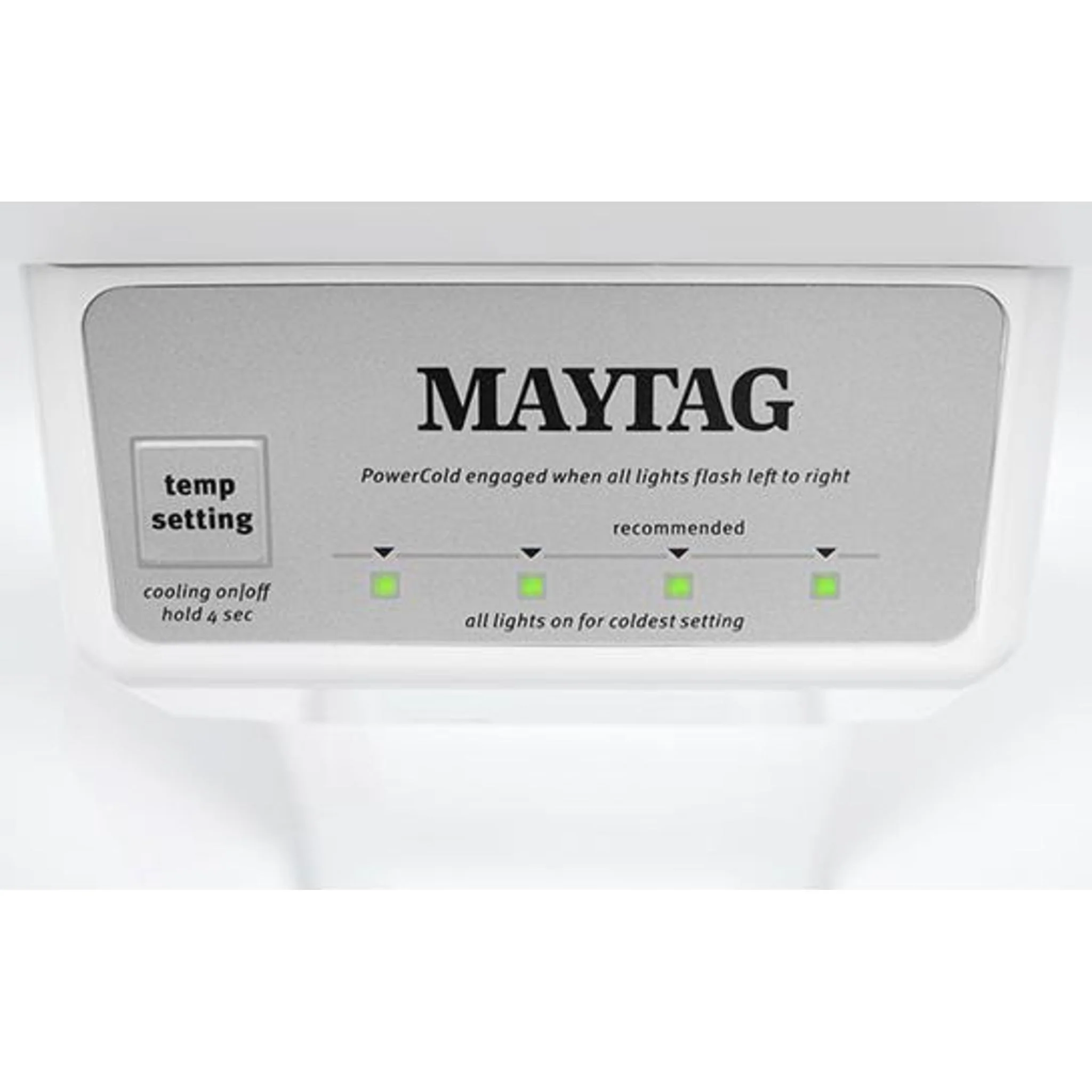 Maytag 30-Inch Wide Top-Freezer Refrigerator with Garage Mode - 19 Cu. Ft. - Fingerprint-Resistant Stainless Finish (MRTX5119SZ) - Image 2