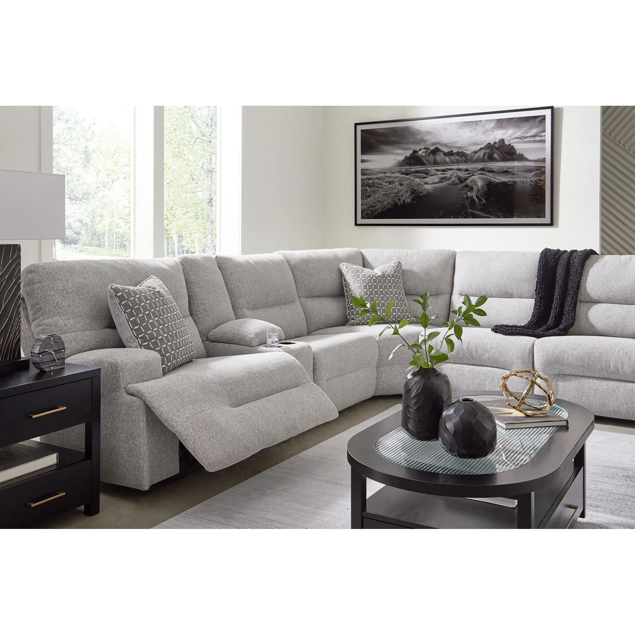 Acklen Place 7 Piece Power Reclining Sectional w/Storage - Image 24