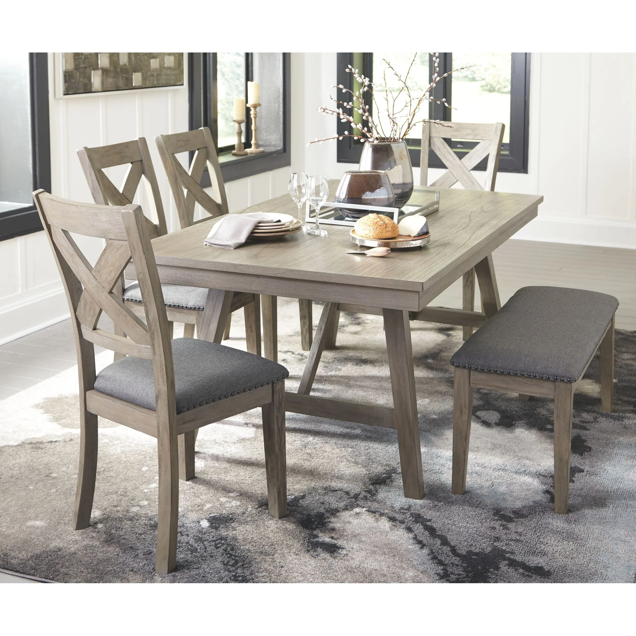 Aldwin Rectangular Dining Room Table - Image 12