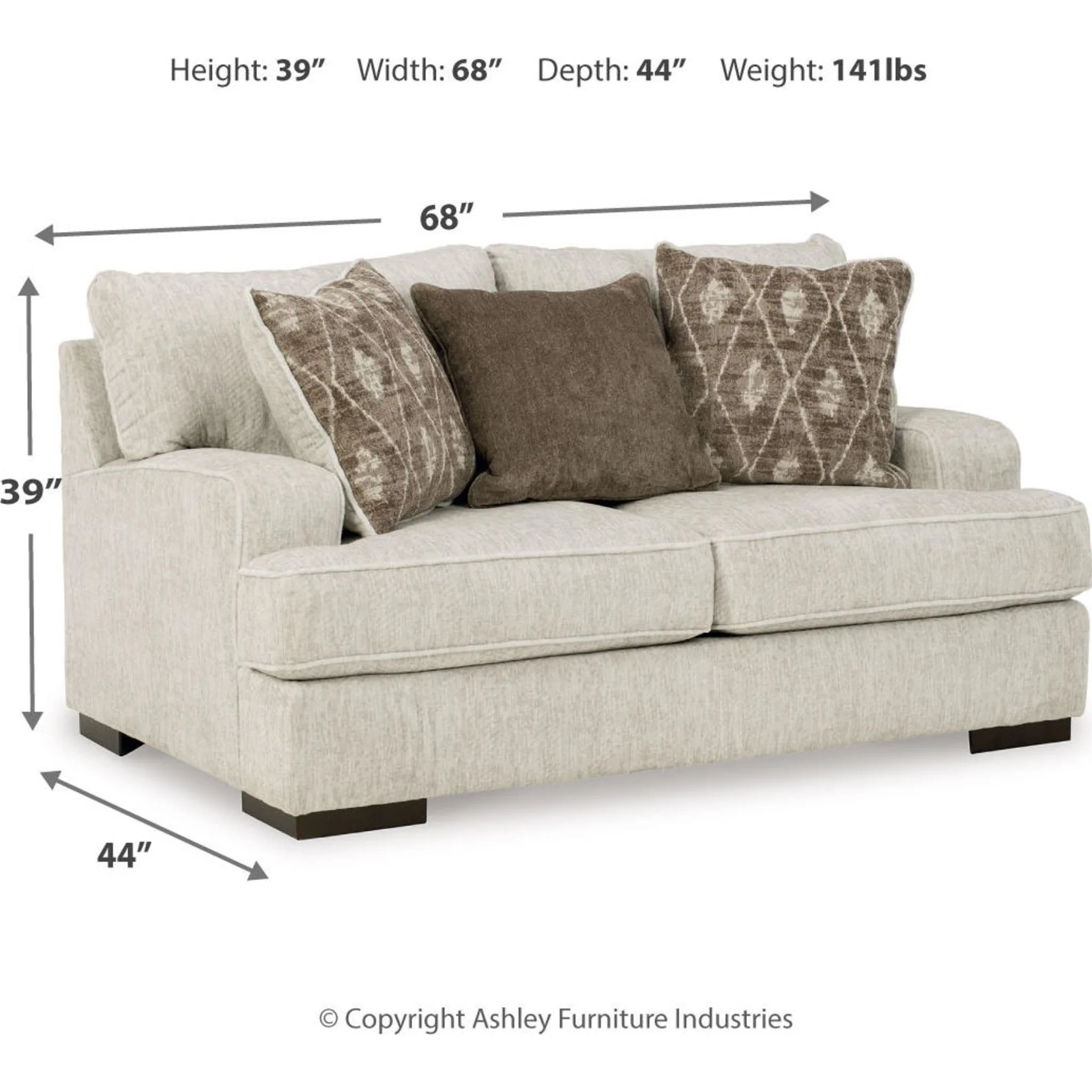 Alesandra-Exclusive Loveseat - Image 15
