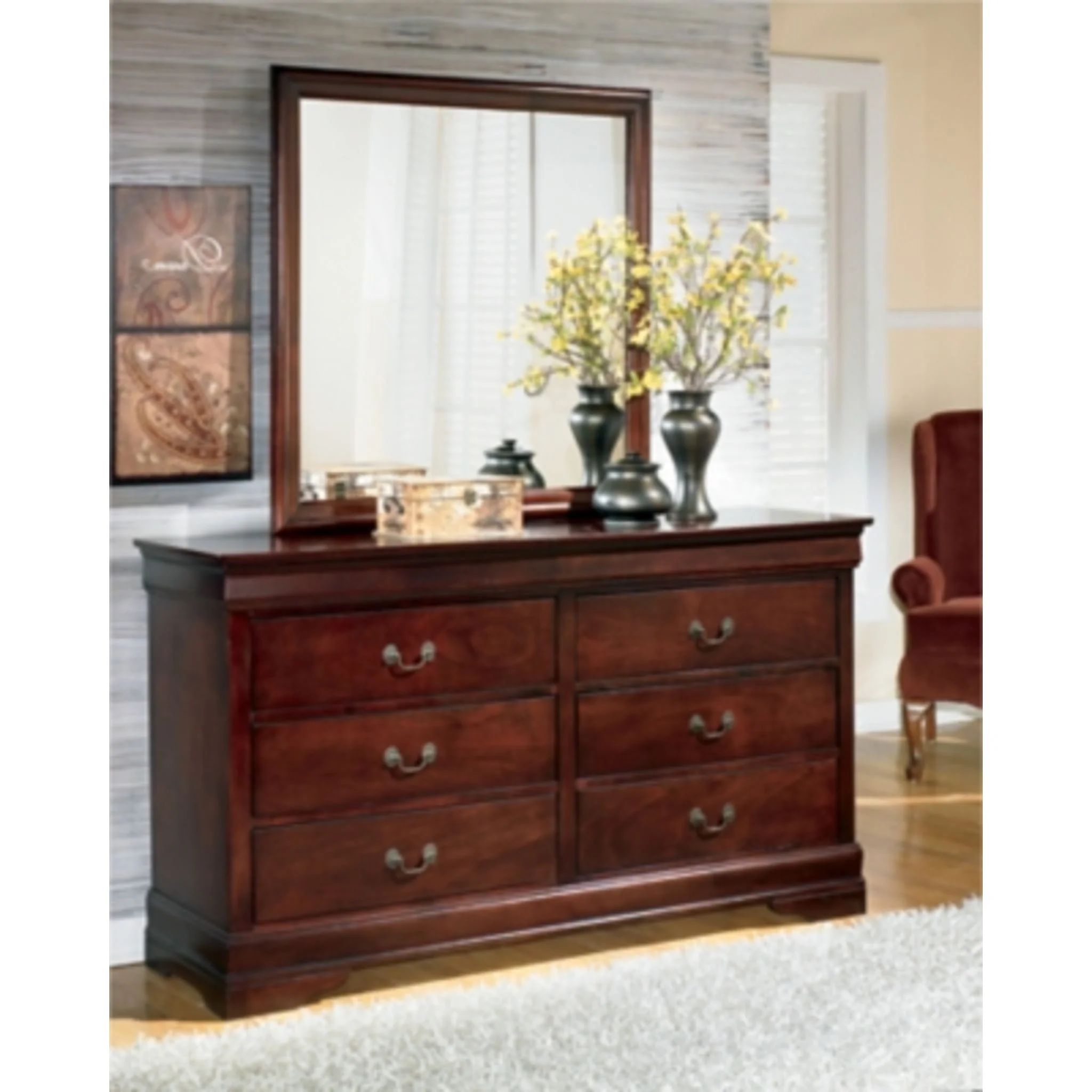 Alisdair 5 Piece Sleigh Bedroom - Image 36