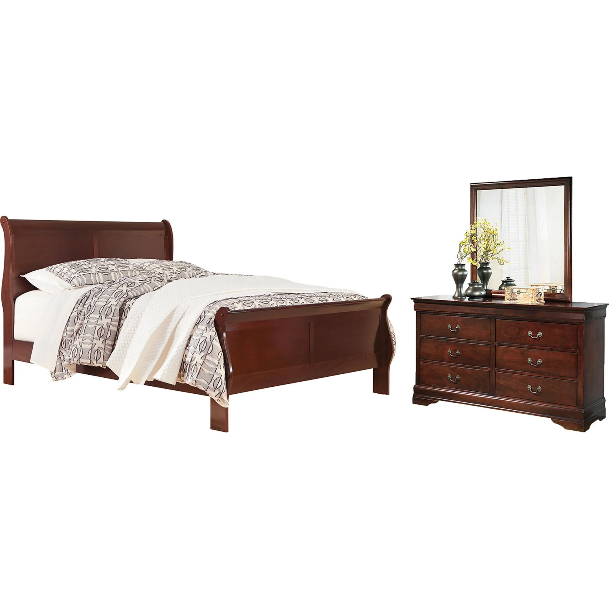 Alisdair 5 Piece Sleigh Bedroom - Image 56