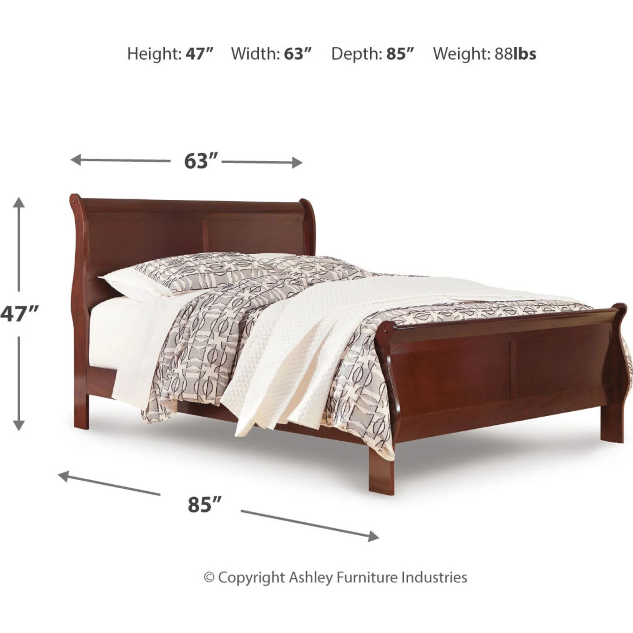 Alisdair Sleigh Bed - Image 20