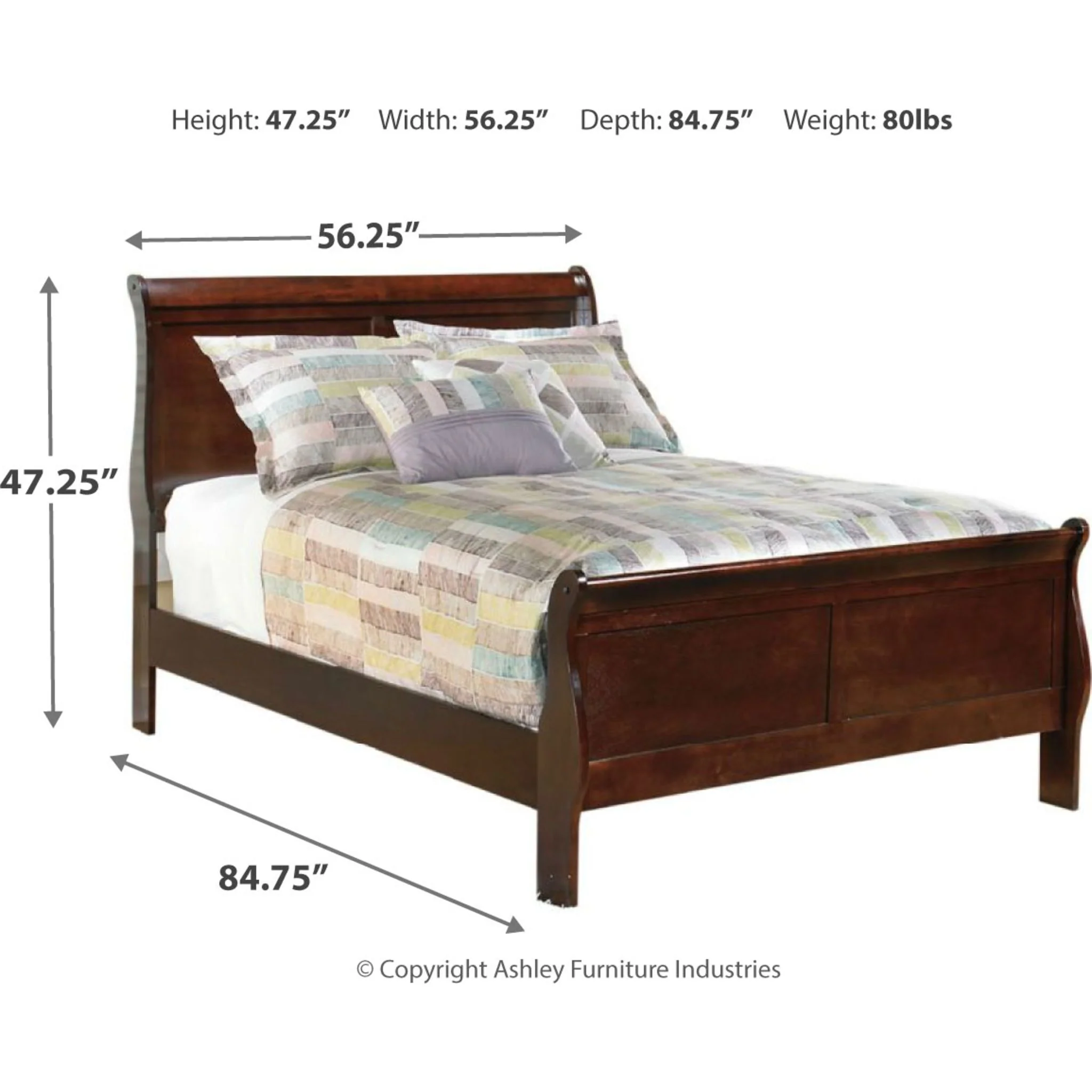 Alisdair Sleigh Bed - Image 60