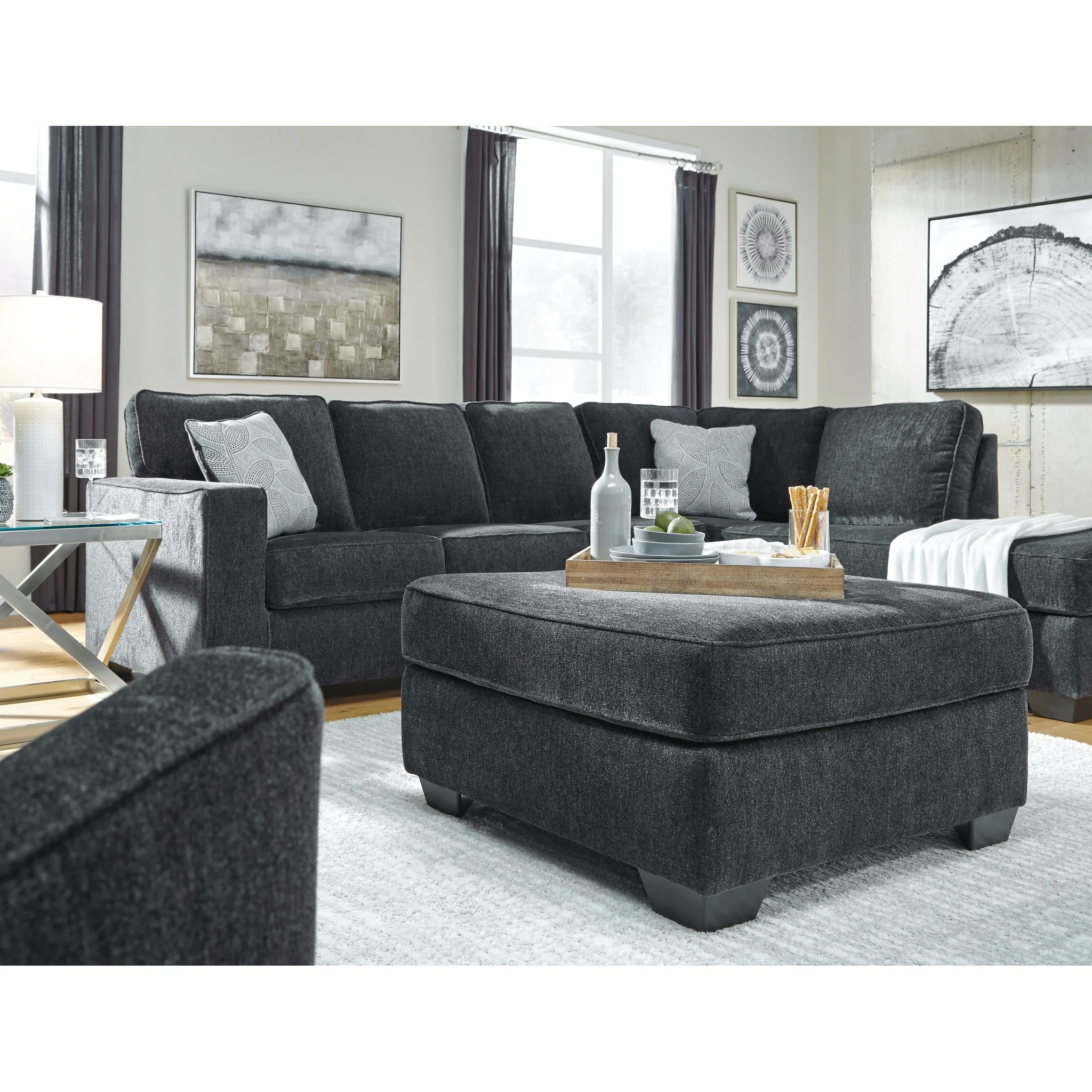 Altari Oversized Accent Ottoman - Image 3