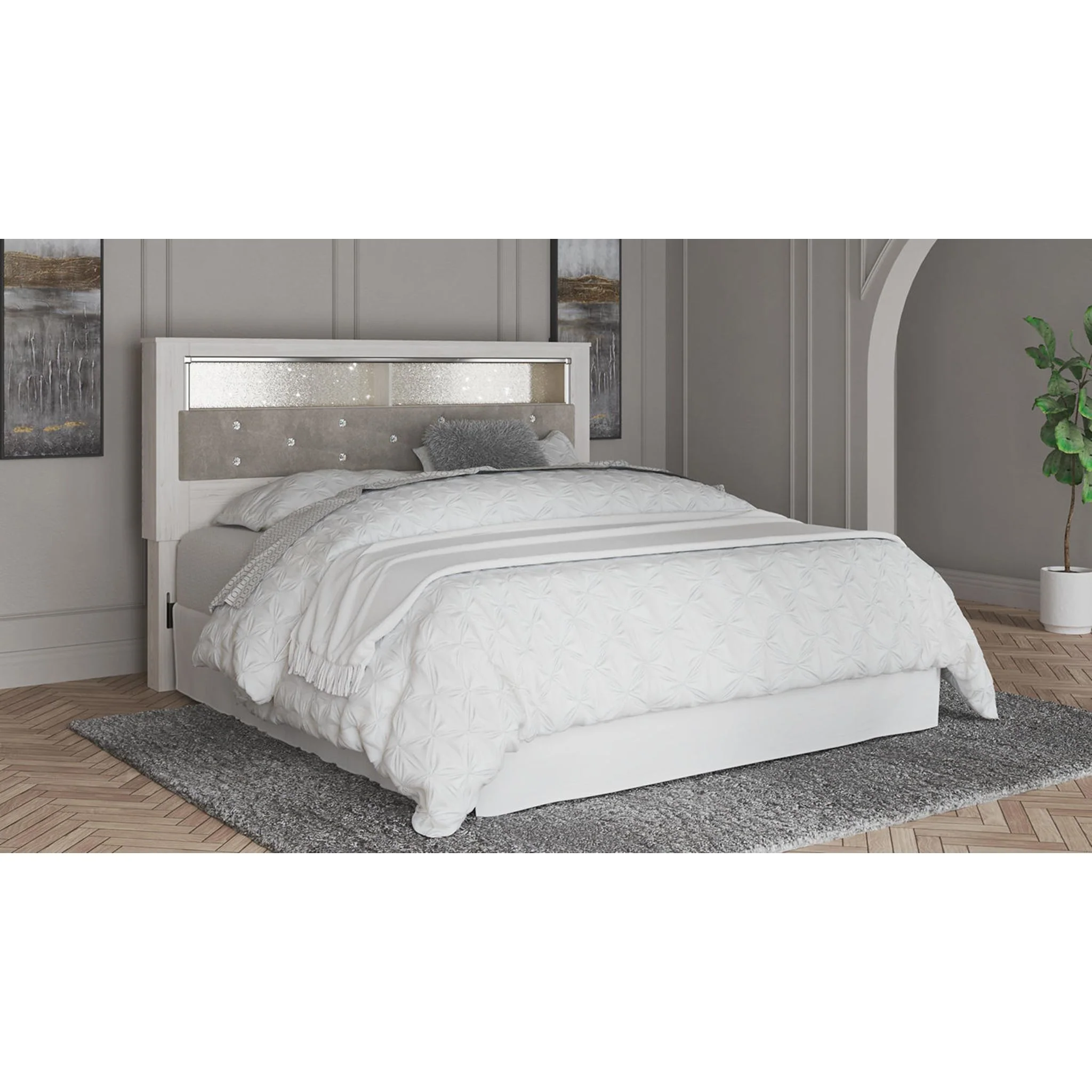 Altyra Bookcase Headboard - Image 16