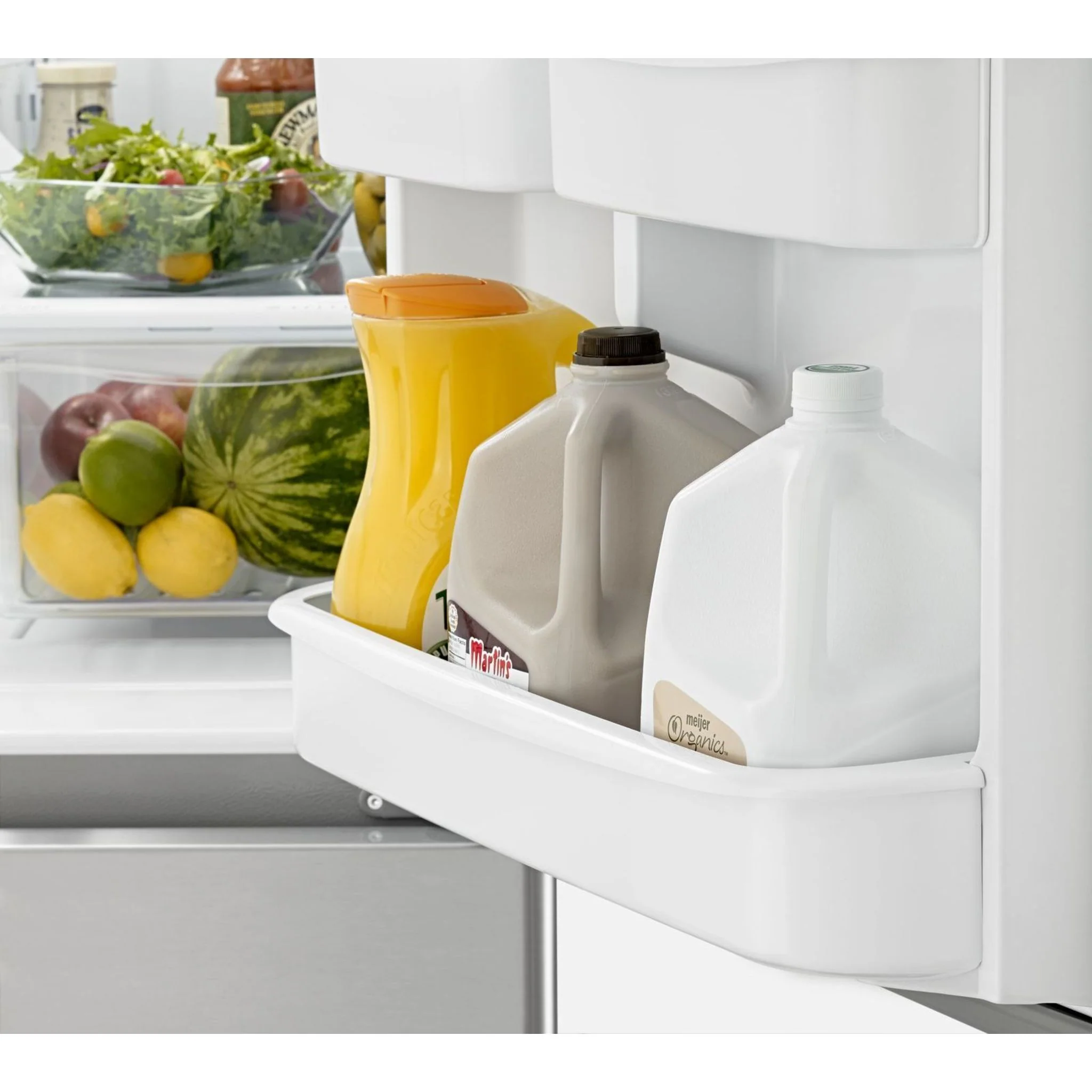 Amana 29-inch Wide Bottom-Freezer Refrigerator with EasyFreezerPull-Out Drawer -- 18 cu. ft. Capacity -Stainless Steel (ABB1924BRM) - Image 11