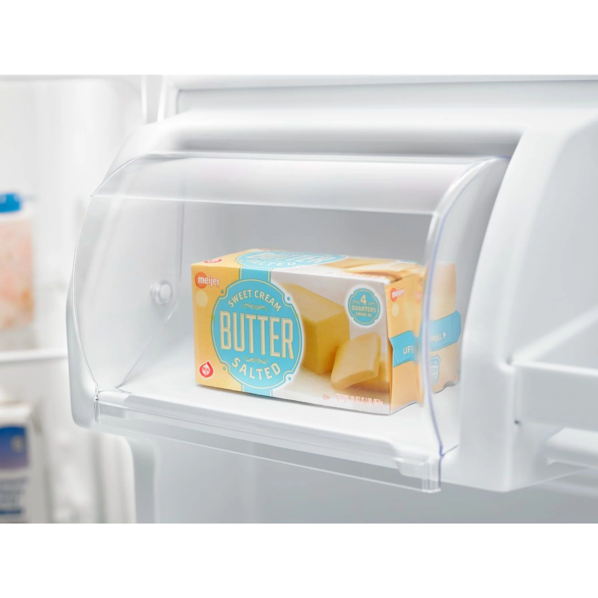 Amana 30-inch Wide Top-Freezer Refrigerator with Glass Shelves  - 18 cu. ft. -Stainless Steel (ART318FFDS) - Image 18