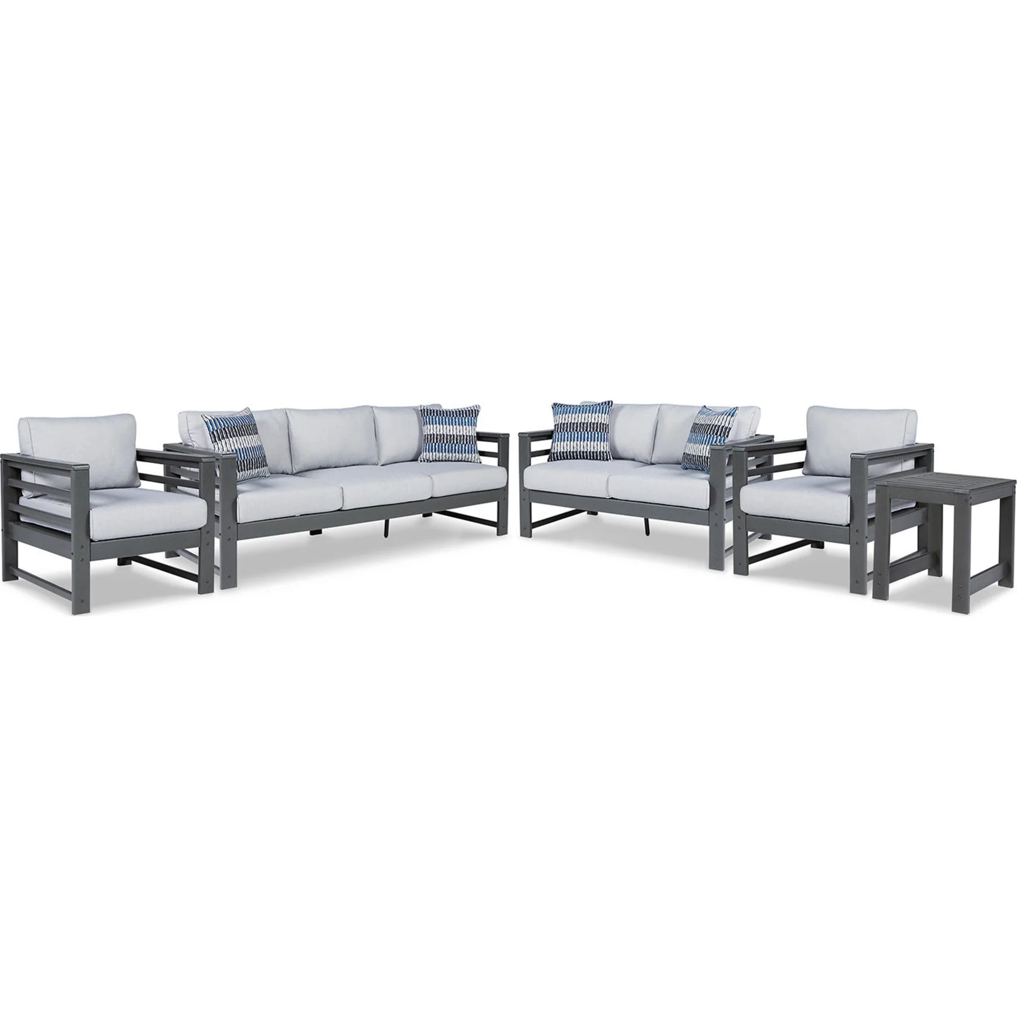 Amora 5 Piece Outdoor Seating