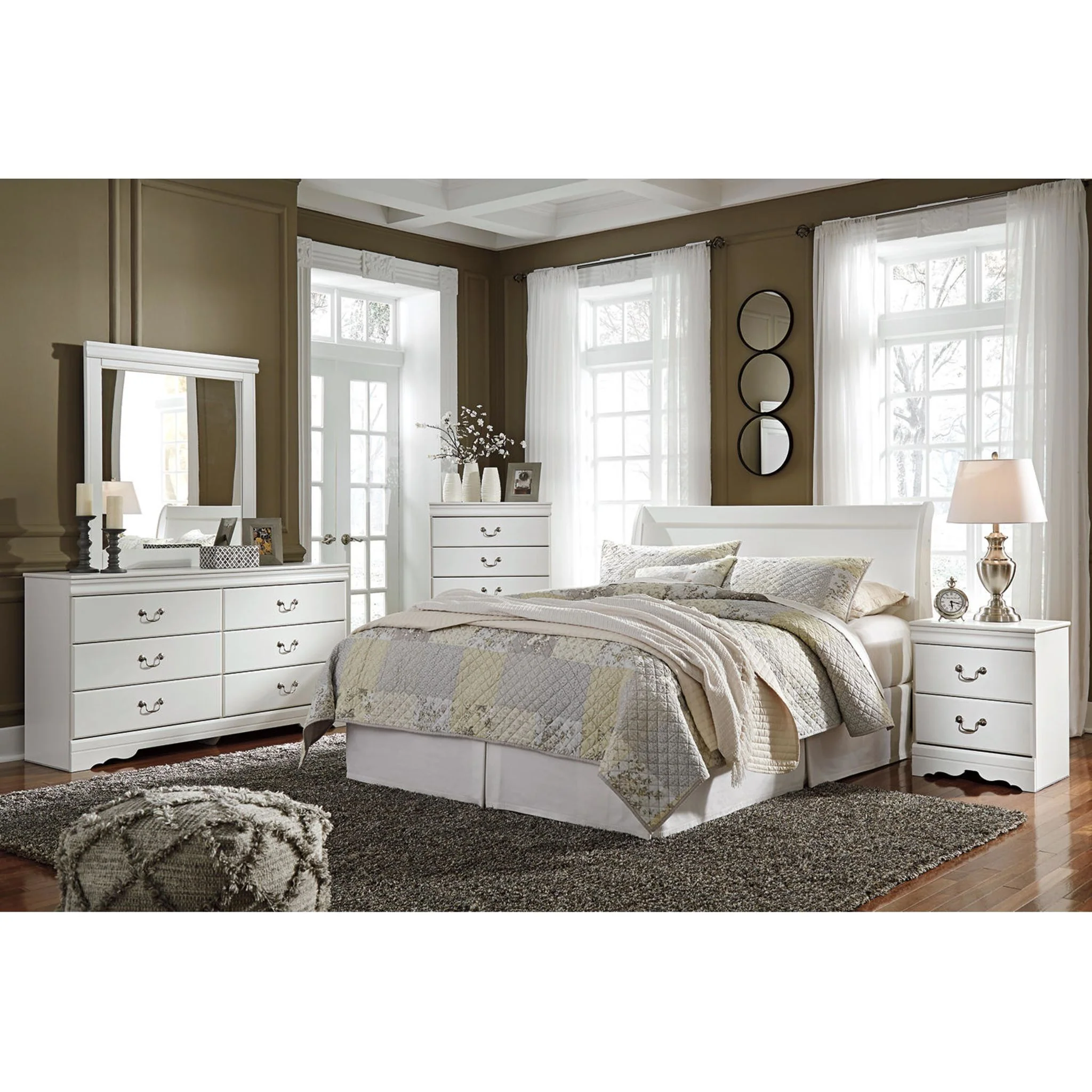Anarasia Dresser and Mirror - Image 6