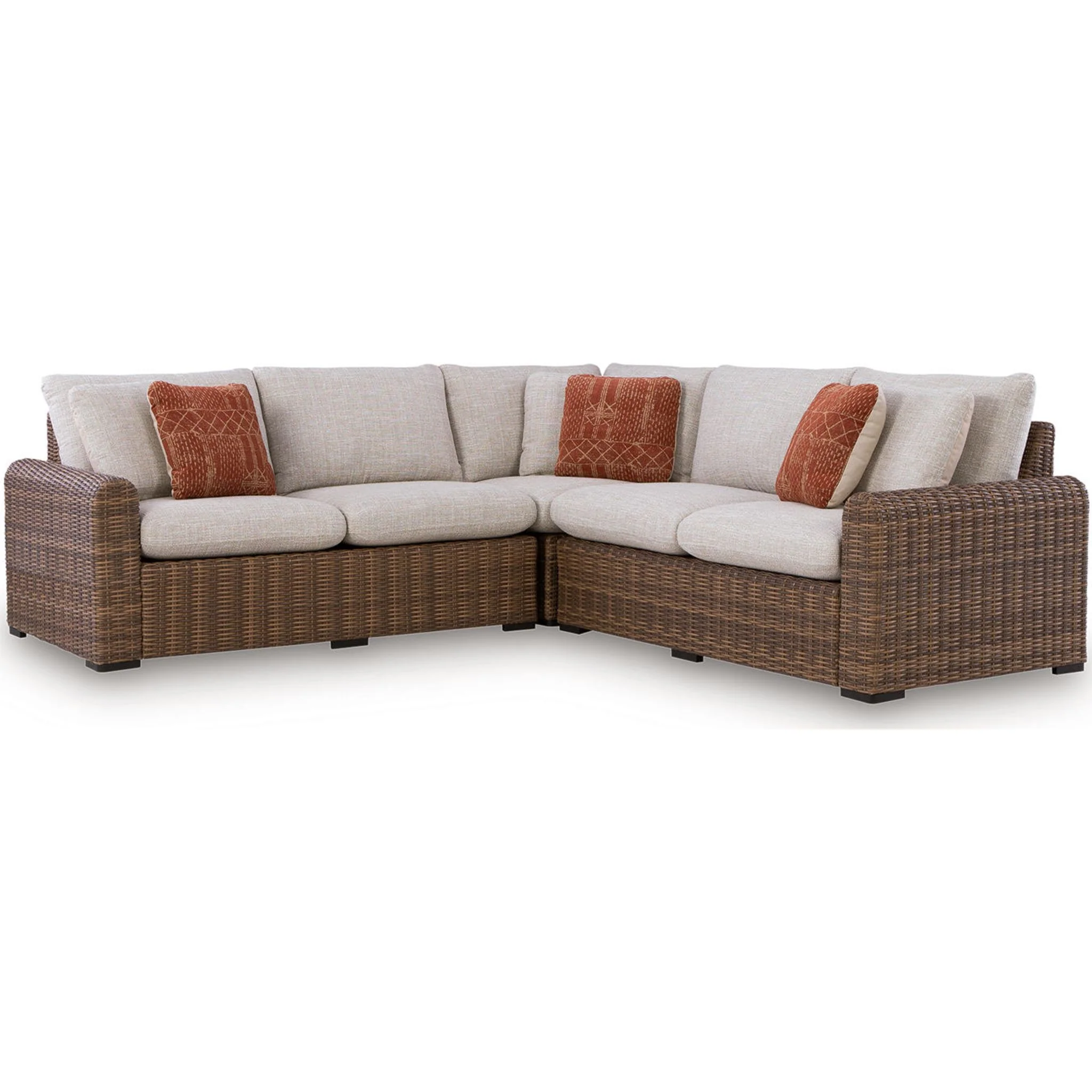 Angel Island 3 Piece Outdoor Modular Sectional