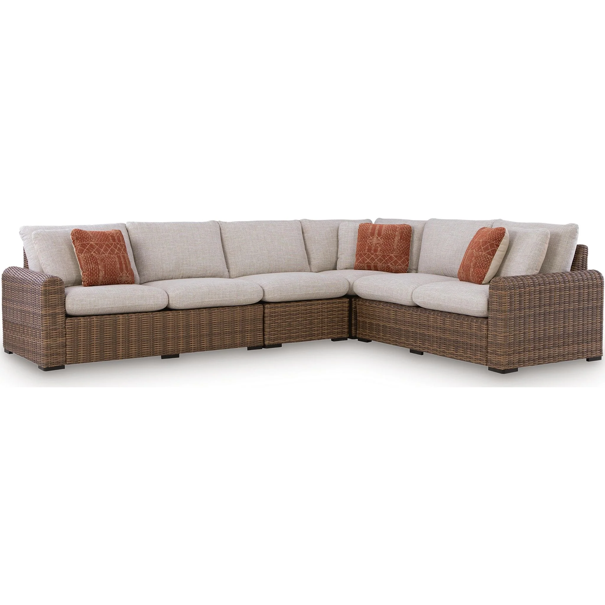 Angel Island 4 Piece Outdoor Modular Sectional
