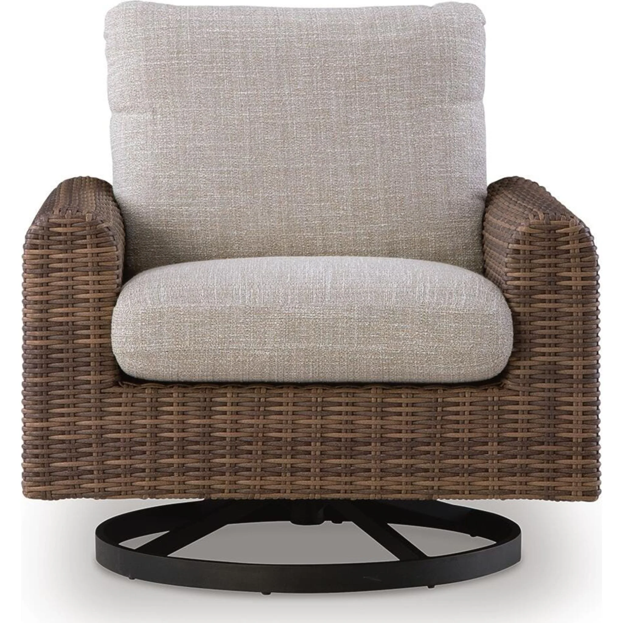 Angel Island Outdoor Swivel Lounge Chair with Cushion - Image 24