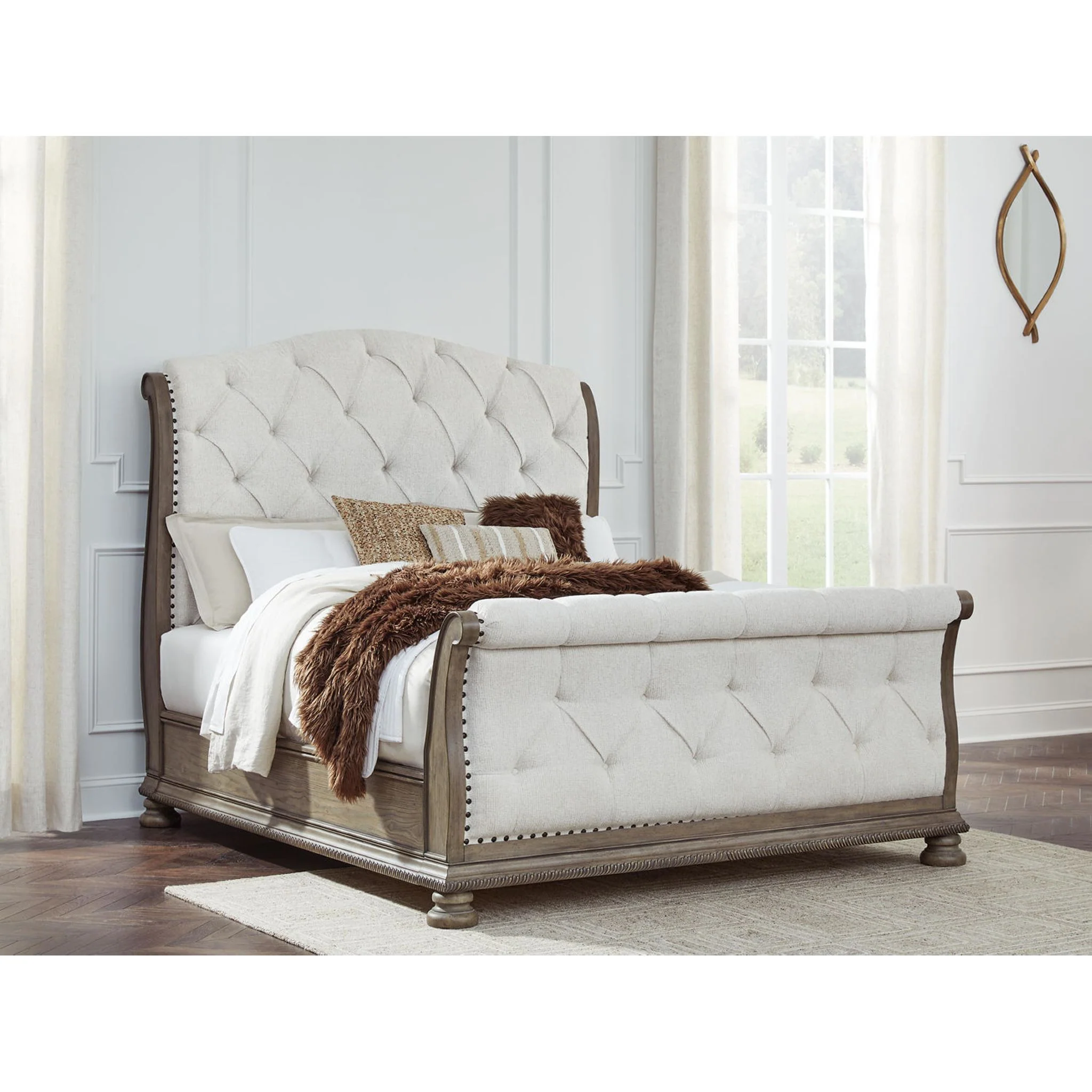 Ardenfield Sleigh Bed - Image 2