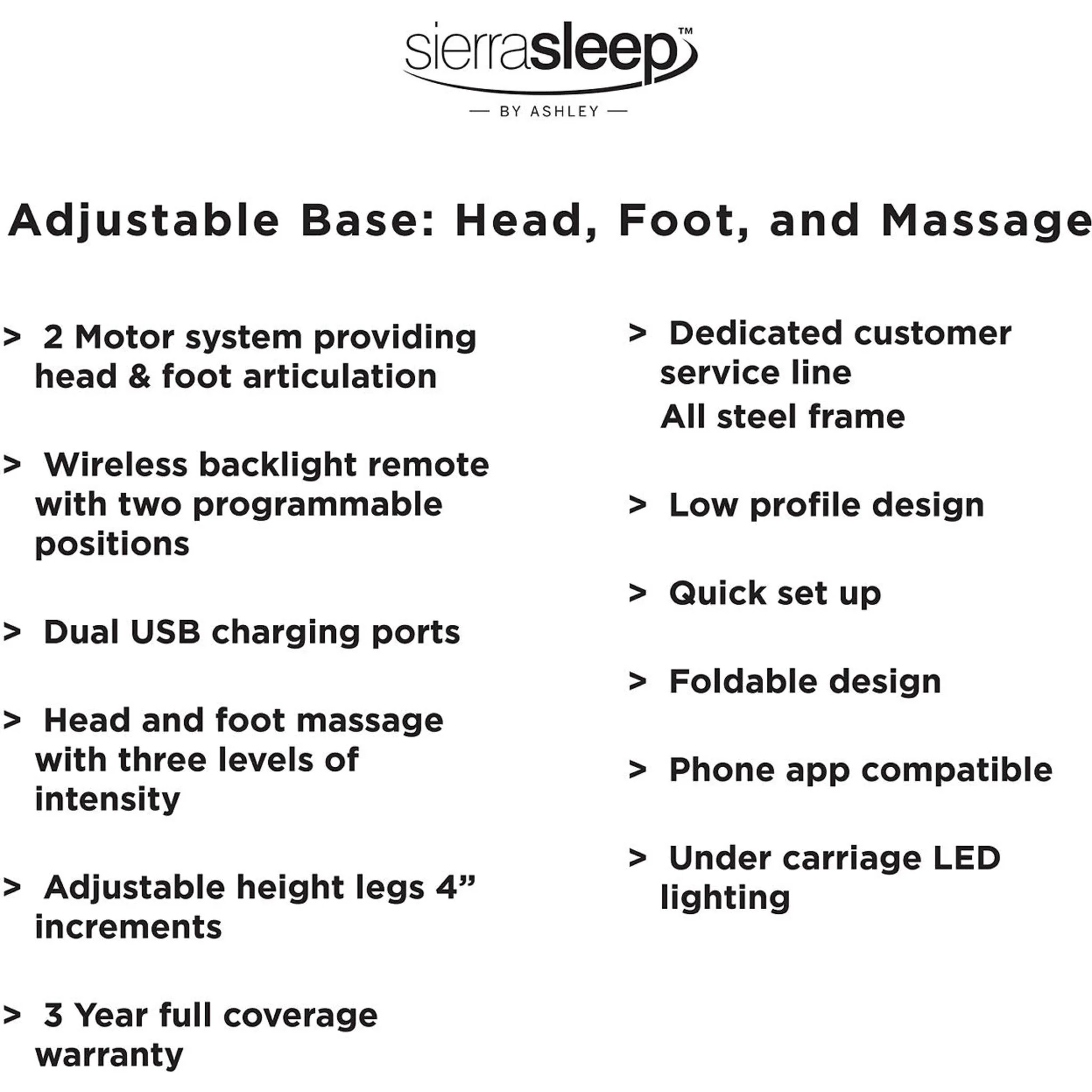 Ashley Sleep Better Lifestyle Adjustable Bed 14 inch - Image 124