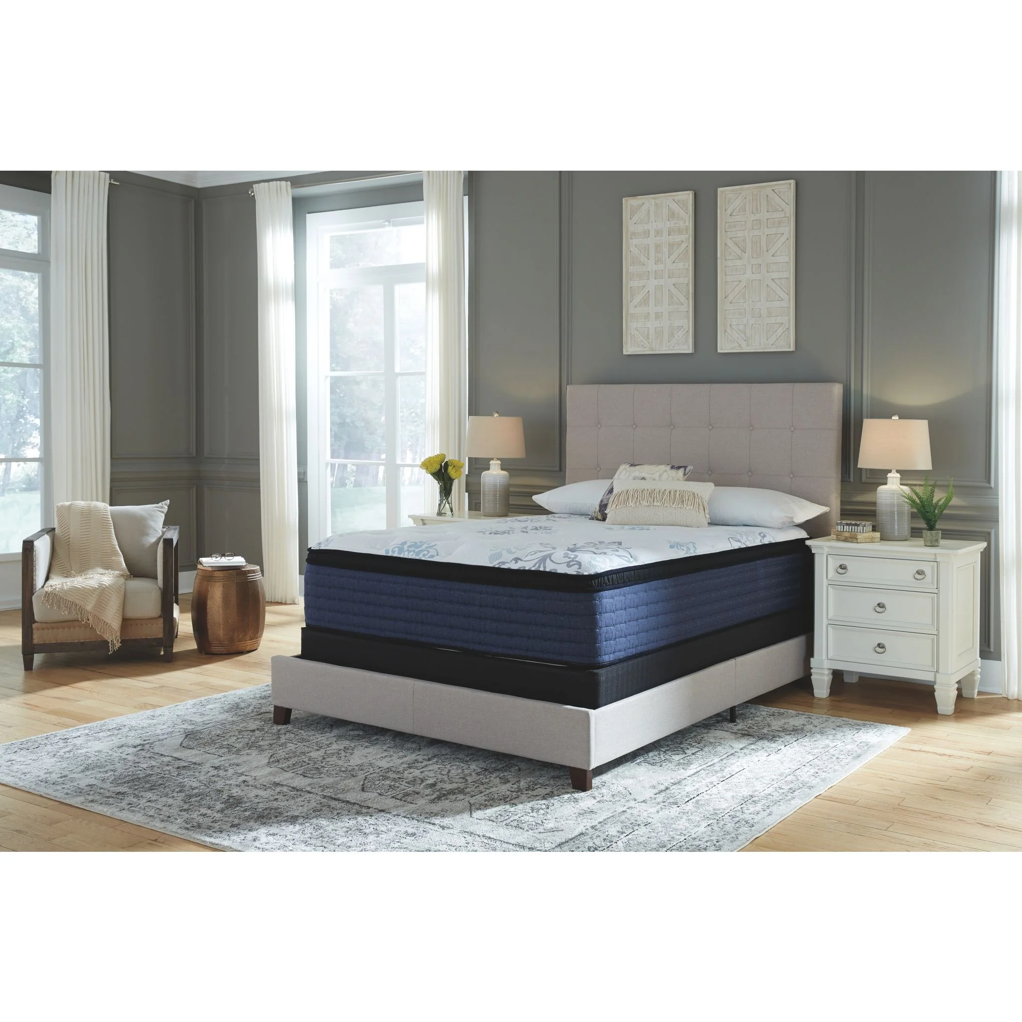 Ashley Sleep Bonita Springs Euro Top Innerspring 17 inch Mattress In A Box - Image 13