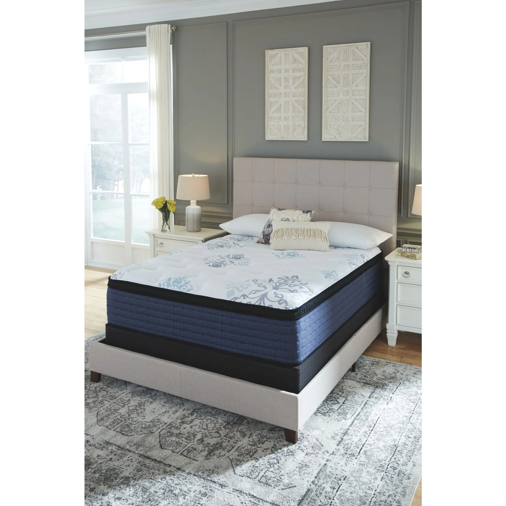 Ashley Sleep Bonita Springs Euro Top Innerspring 17 inch Mattress In A Box - Image 16