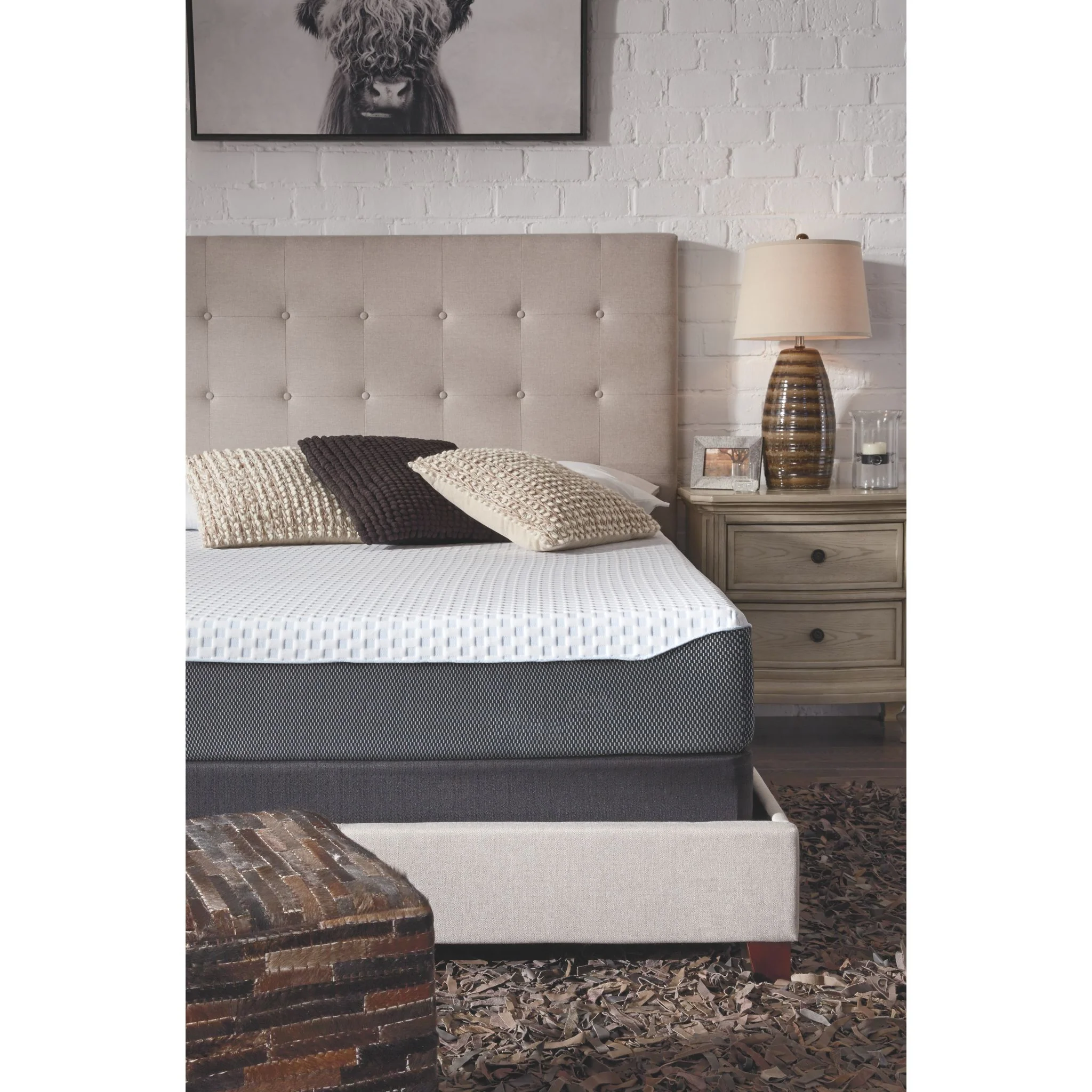 Ashley Sleep Gruve 10 Inch Memory Foam - Image 17
