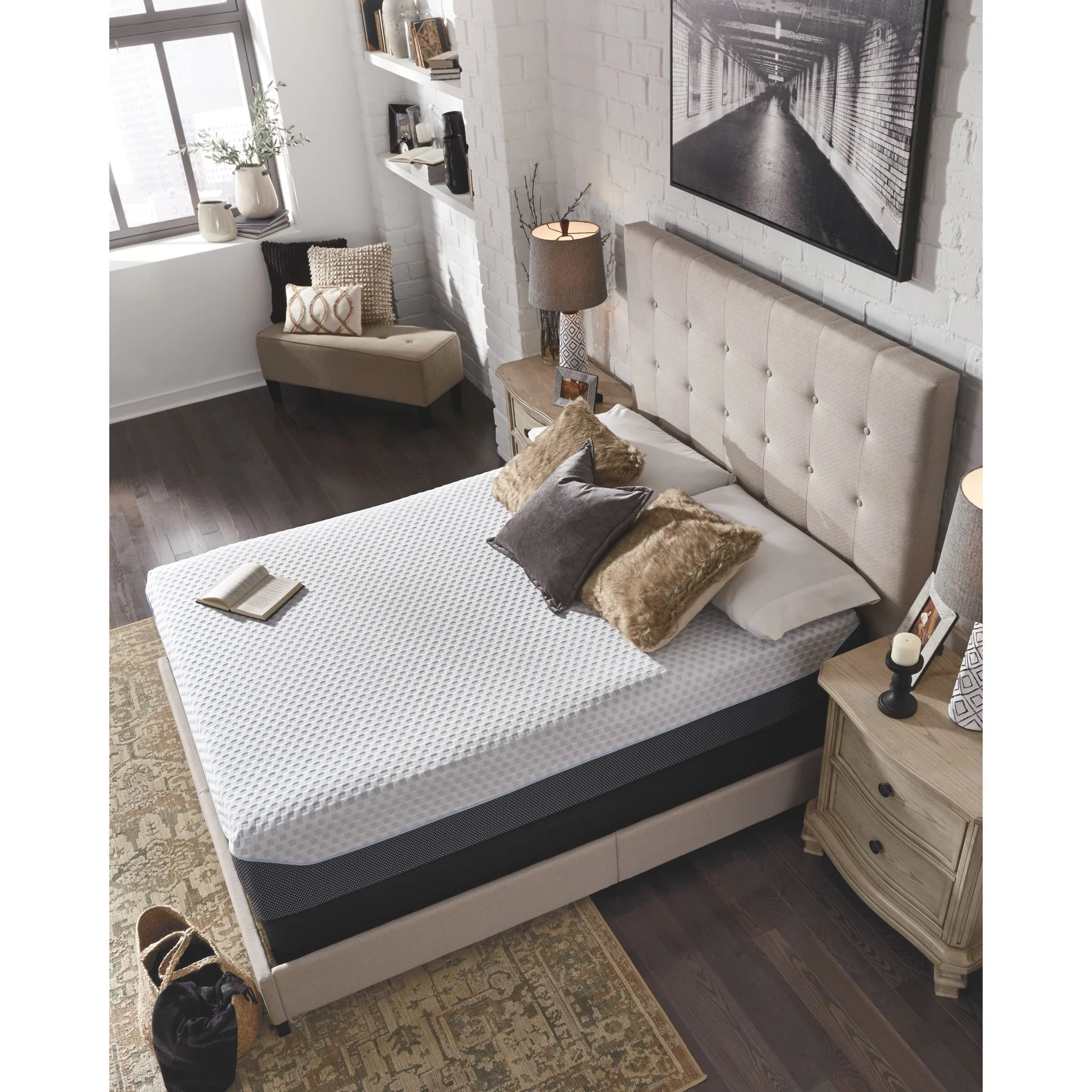 Ashley Sleep Gruve 12 Inch Memory Foam - Image 12