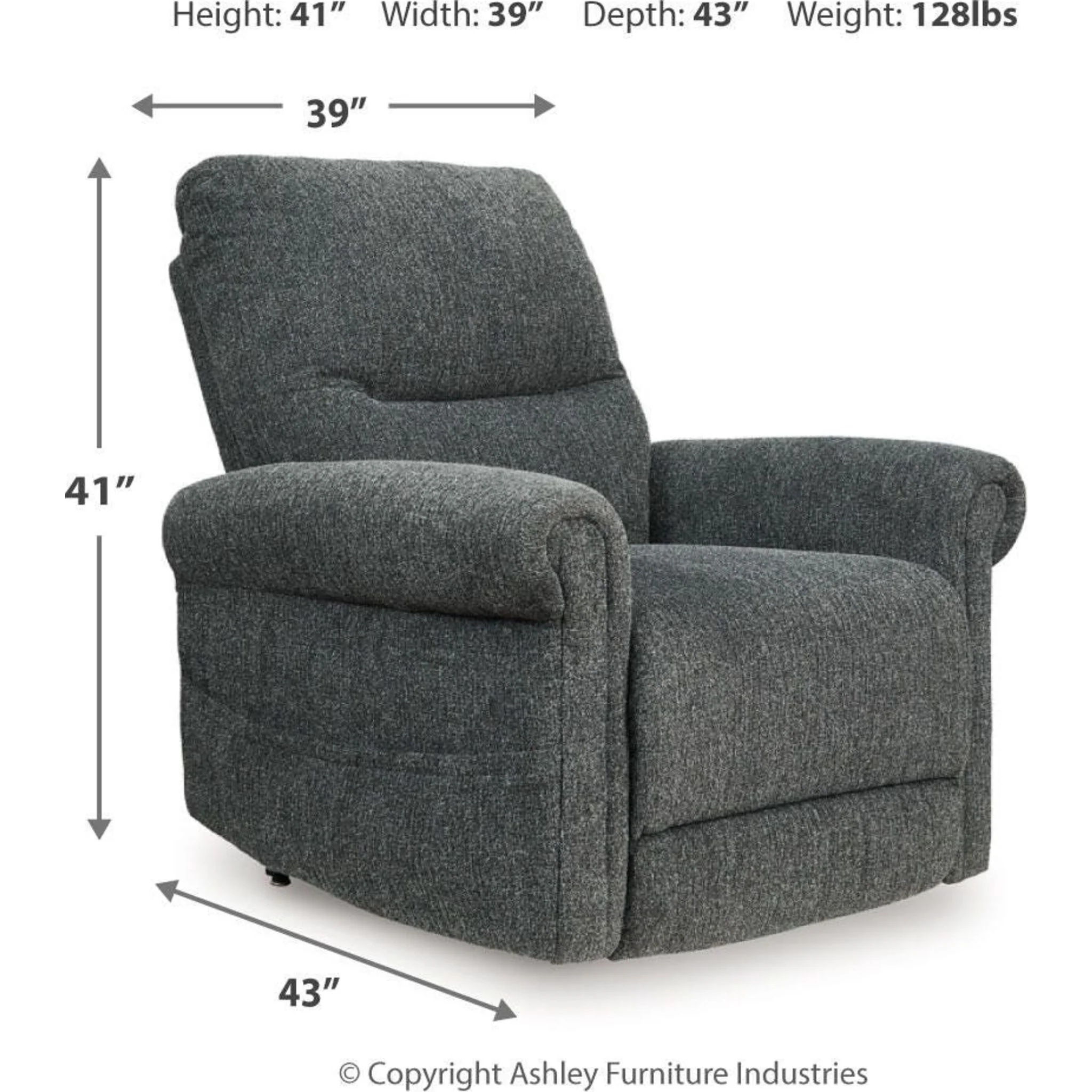 Aureta Power Lift Recliner - Image 22