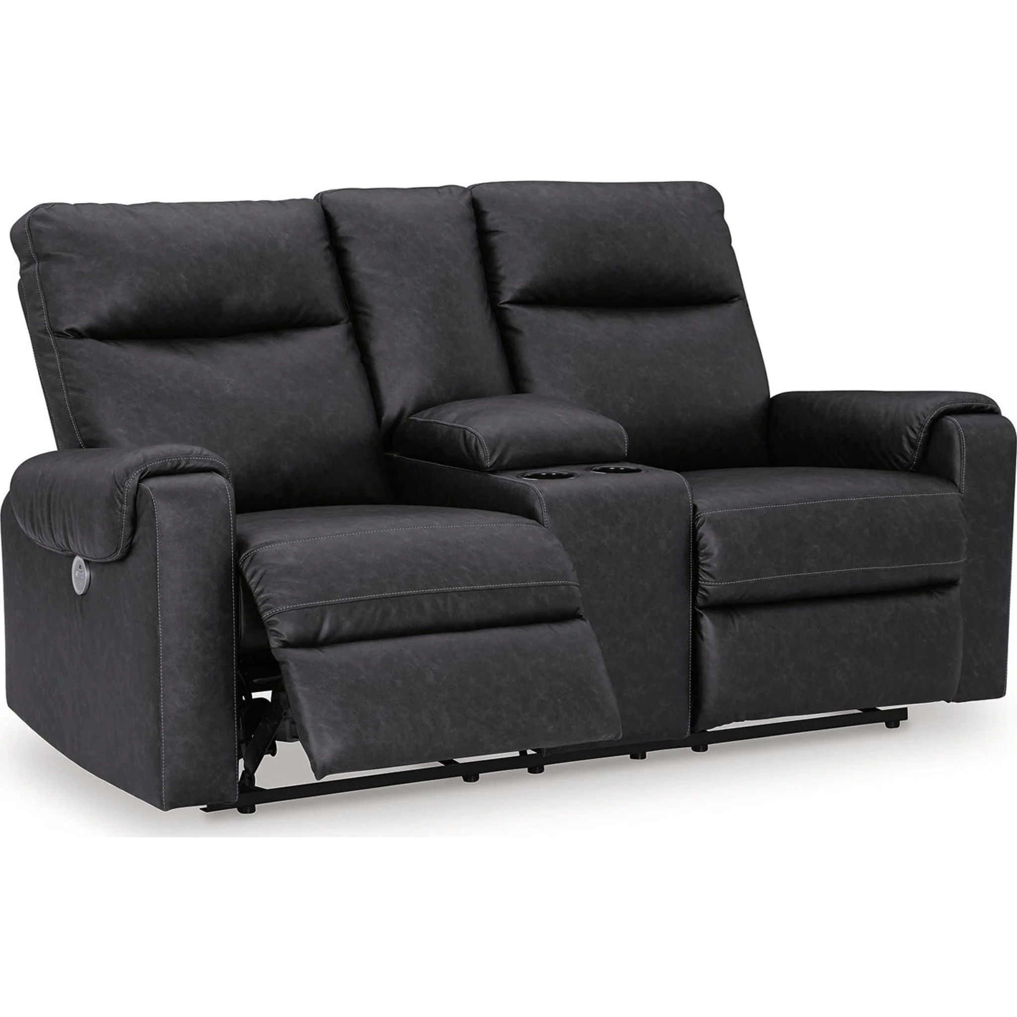 Axtellton Reclining Power Loveseat with Console - Image 4