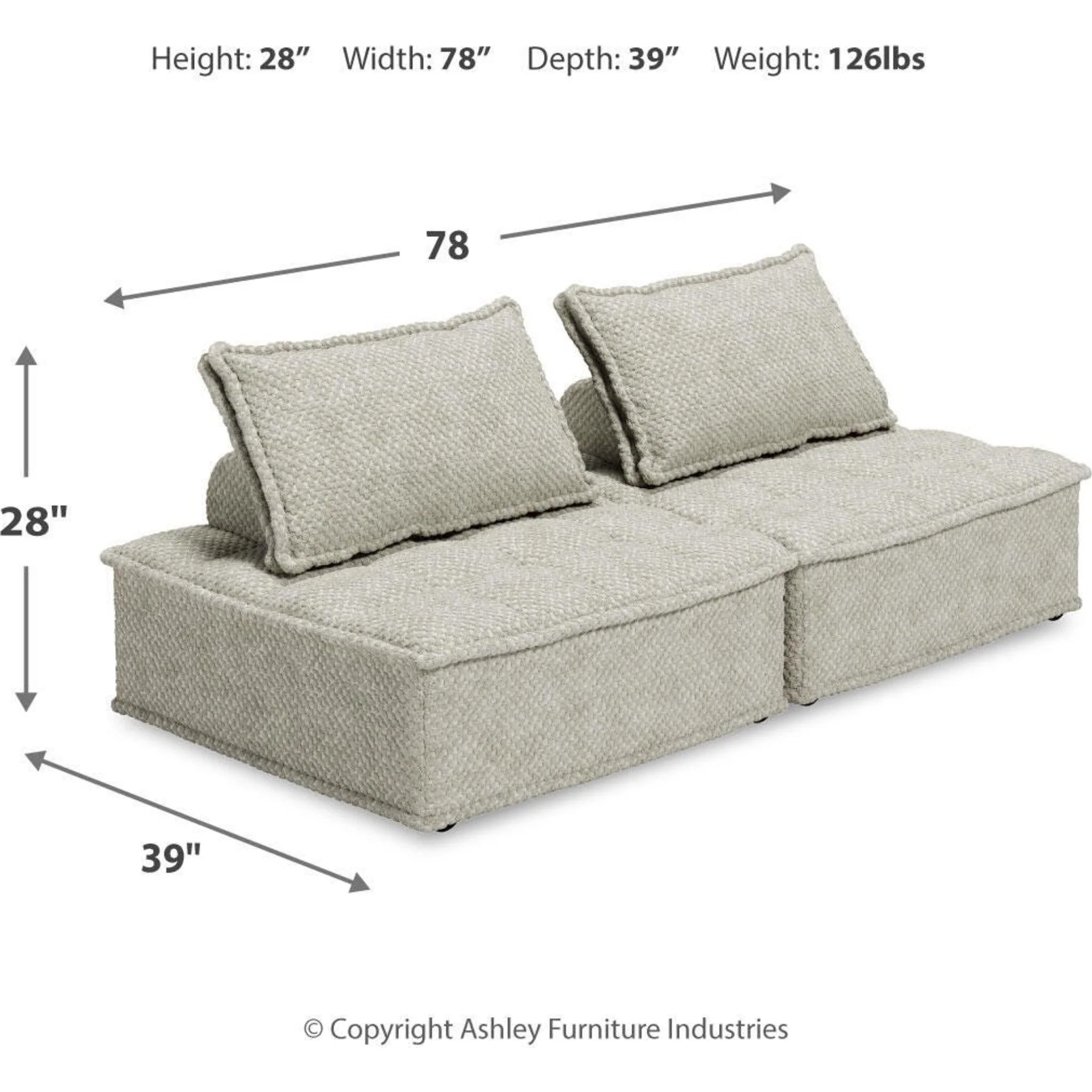 Bales 2 Piece Modular Sectional - Image 60