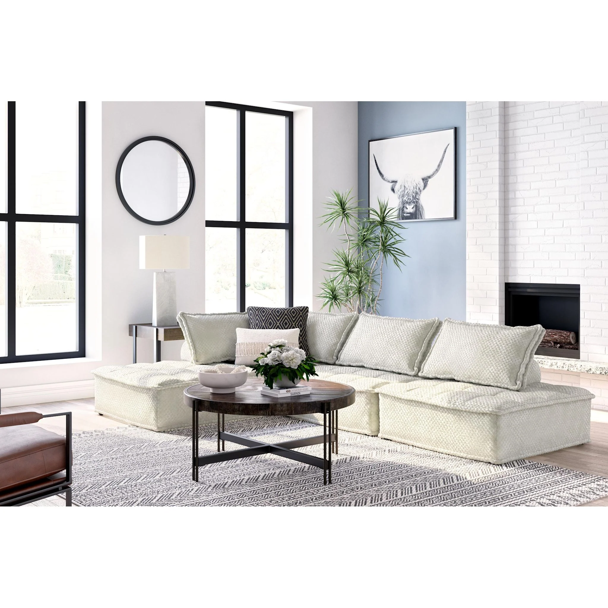 Bales 4 Piece Modular Sectional - Image 27