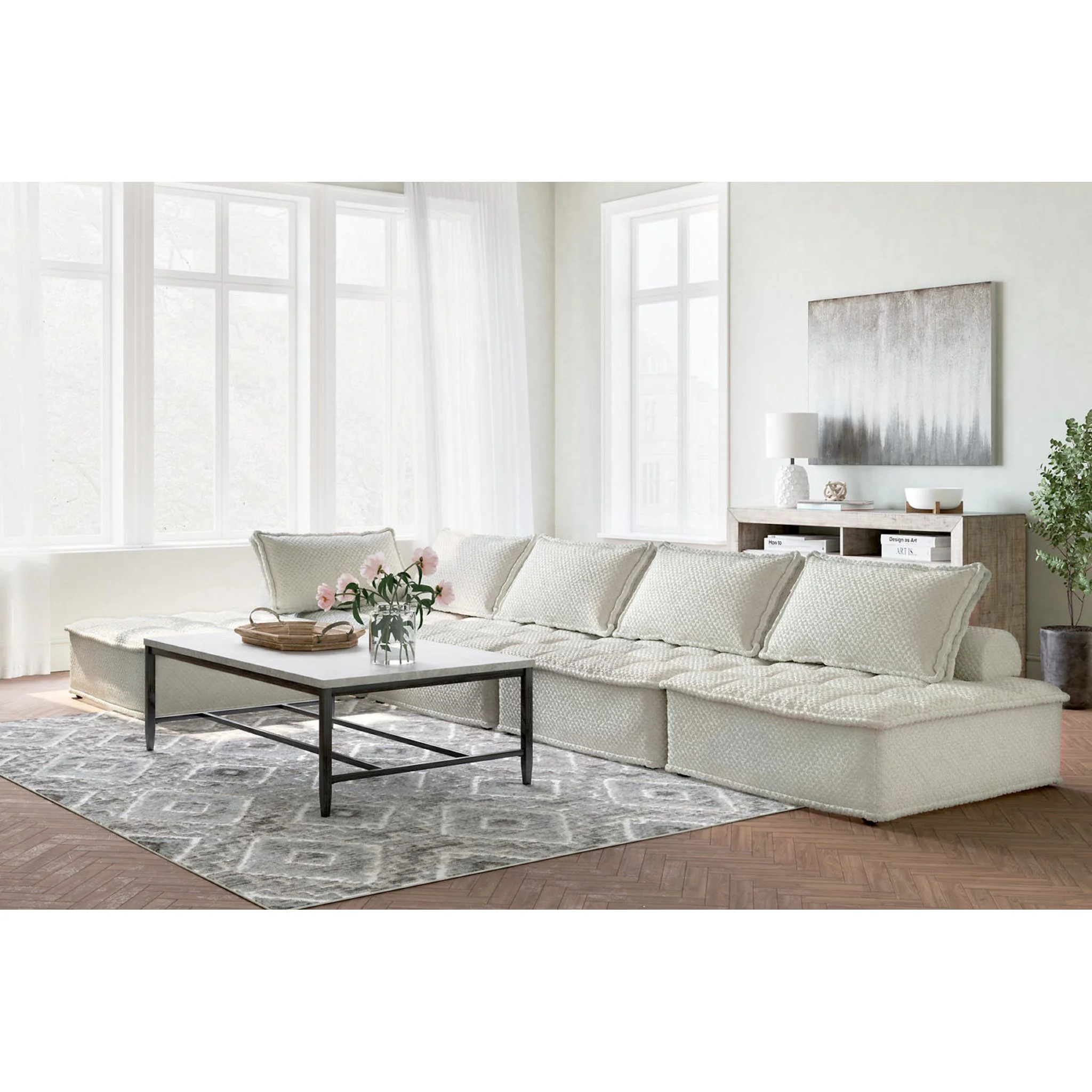Bales 5 Piece Modular Sectional - Image 62