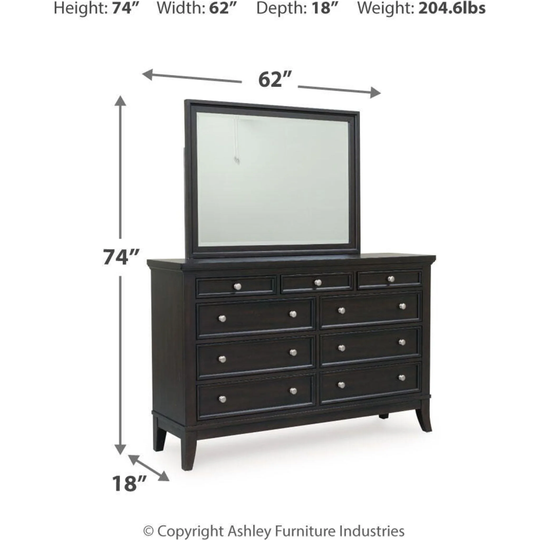 Bambori-Exclusive 5 Piece Sleigh Bedroom - Image 54