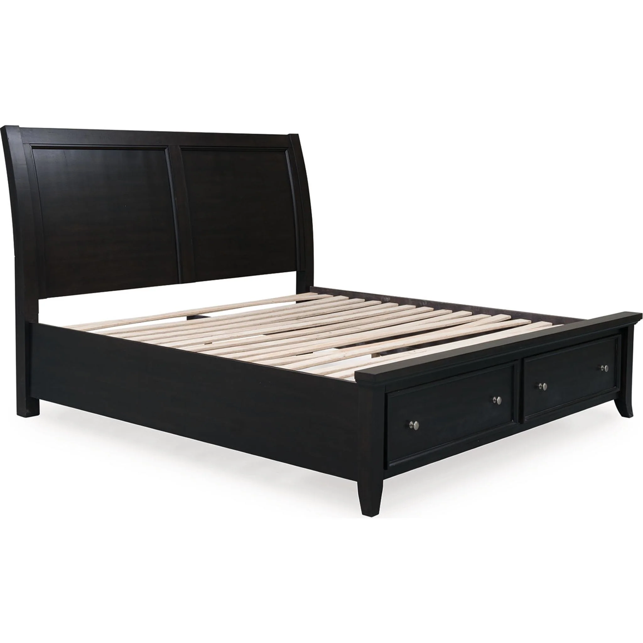 Bambori-Exclusive King Sleigh Storage Bed