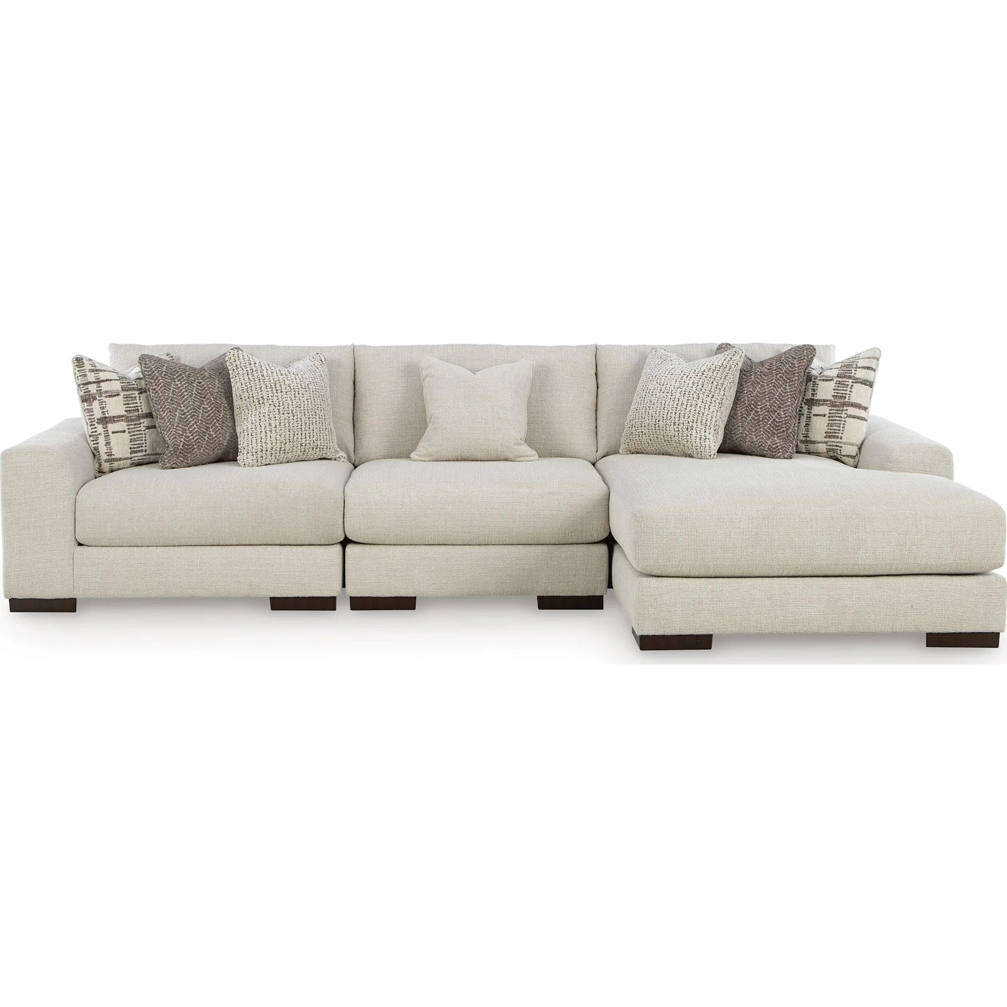 Barrelton-Exclusive 3 Piece Modular Sectional with Chaise - Image 23