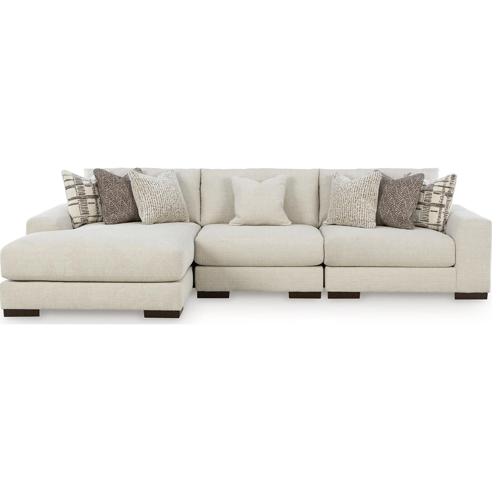 Barrelton-Exclusive 3 Piece Modular Sectional with Chaise - Image 36