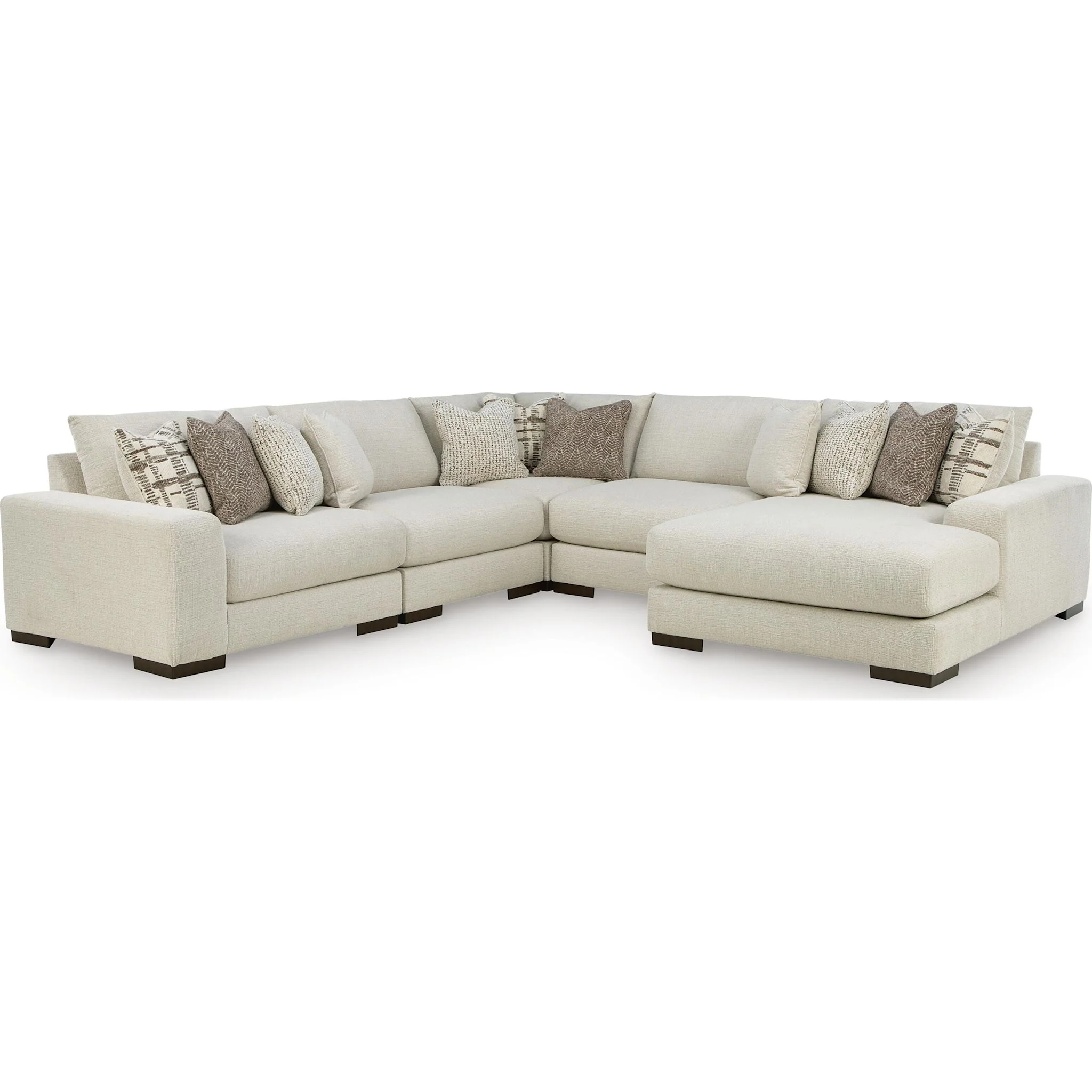 Barrelton-Exclusive 5 Piece Modular Sectional with Chaise - Image 25