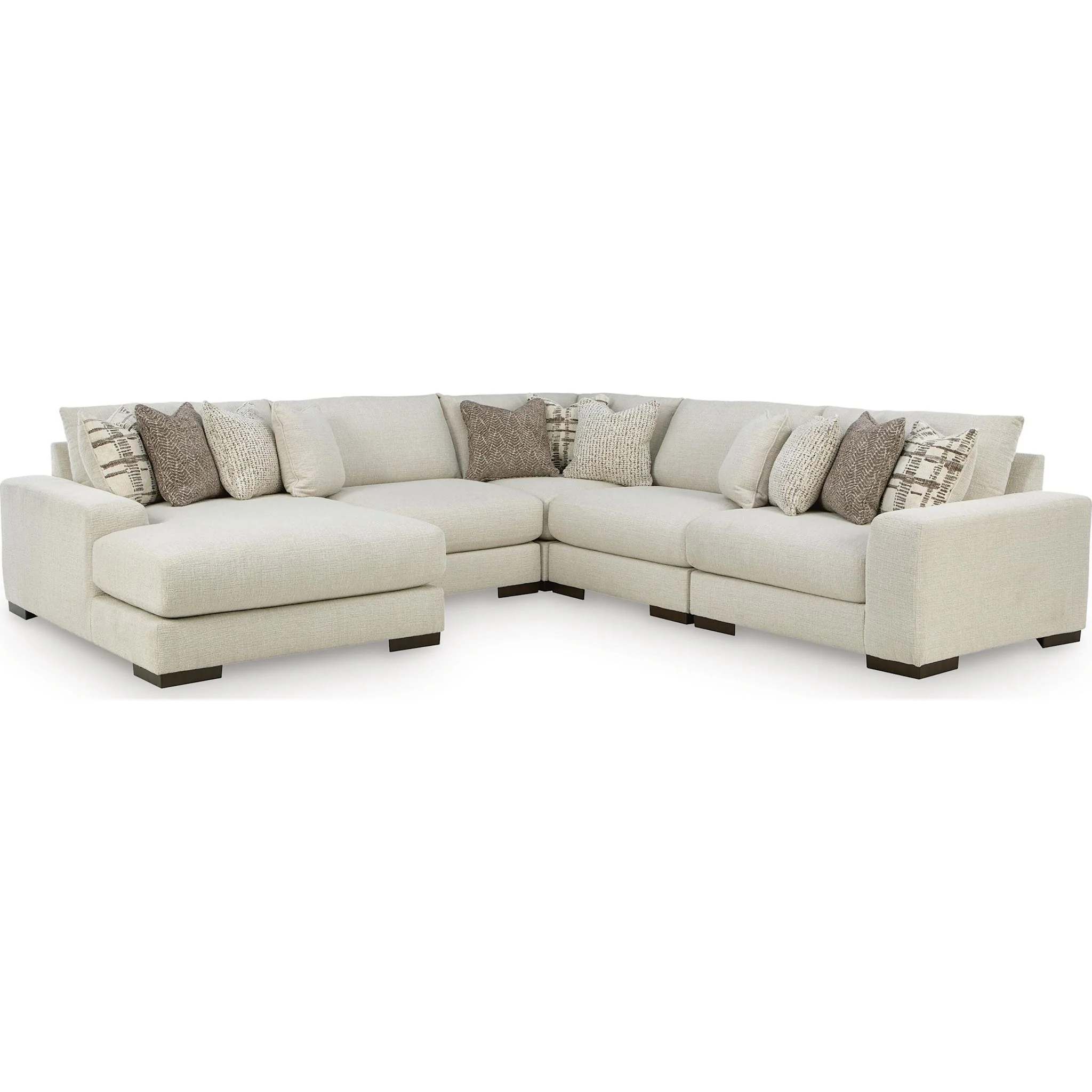 Barrelton-Exclusive 5 Piece Modular Sectional with Chaise - Image 47