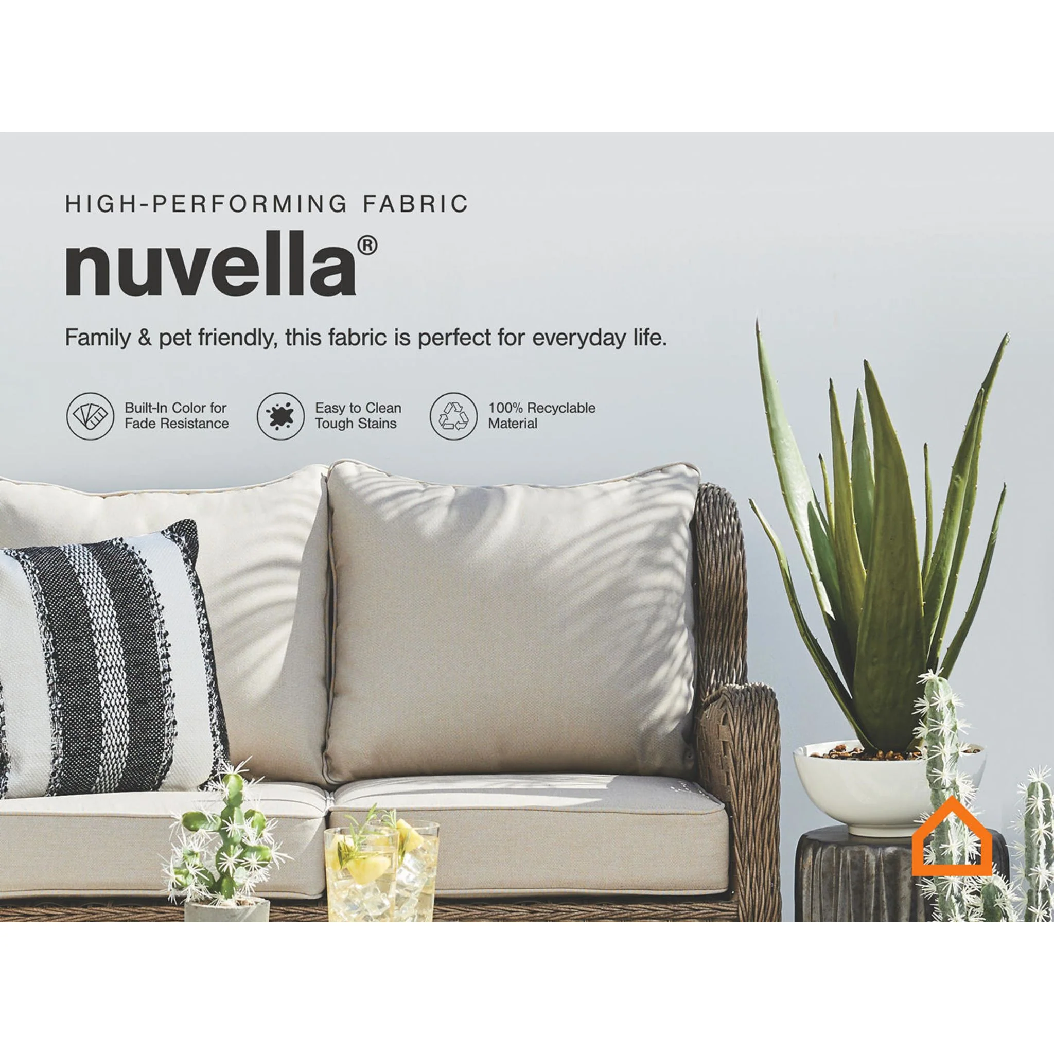 Beachcroft 3 Piece Outdoor Modular Sectional - Image 12