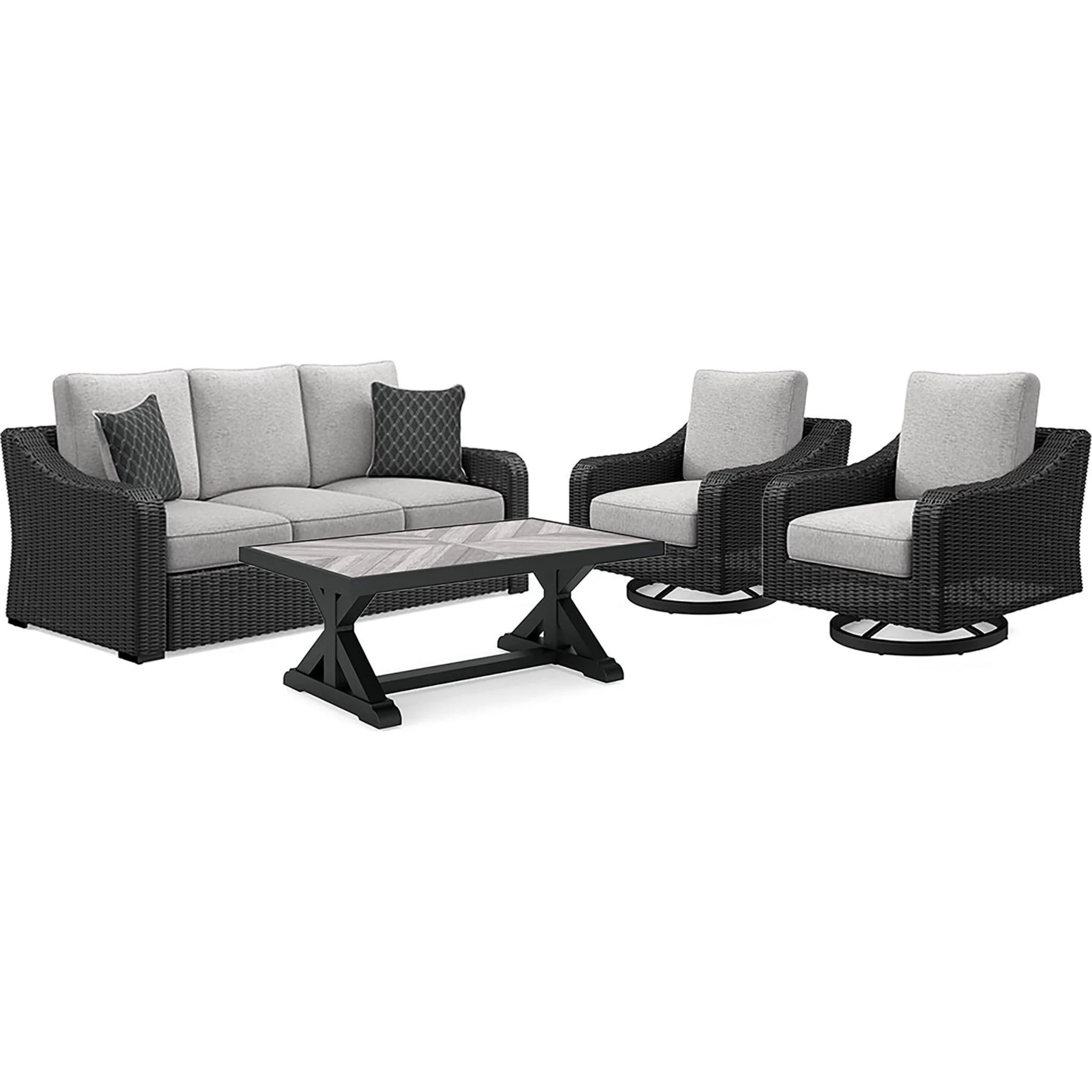Beachcroft 4 Piece Outdoor Seating - Image 7