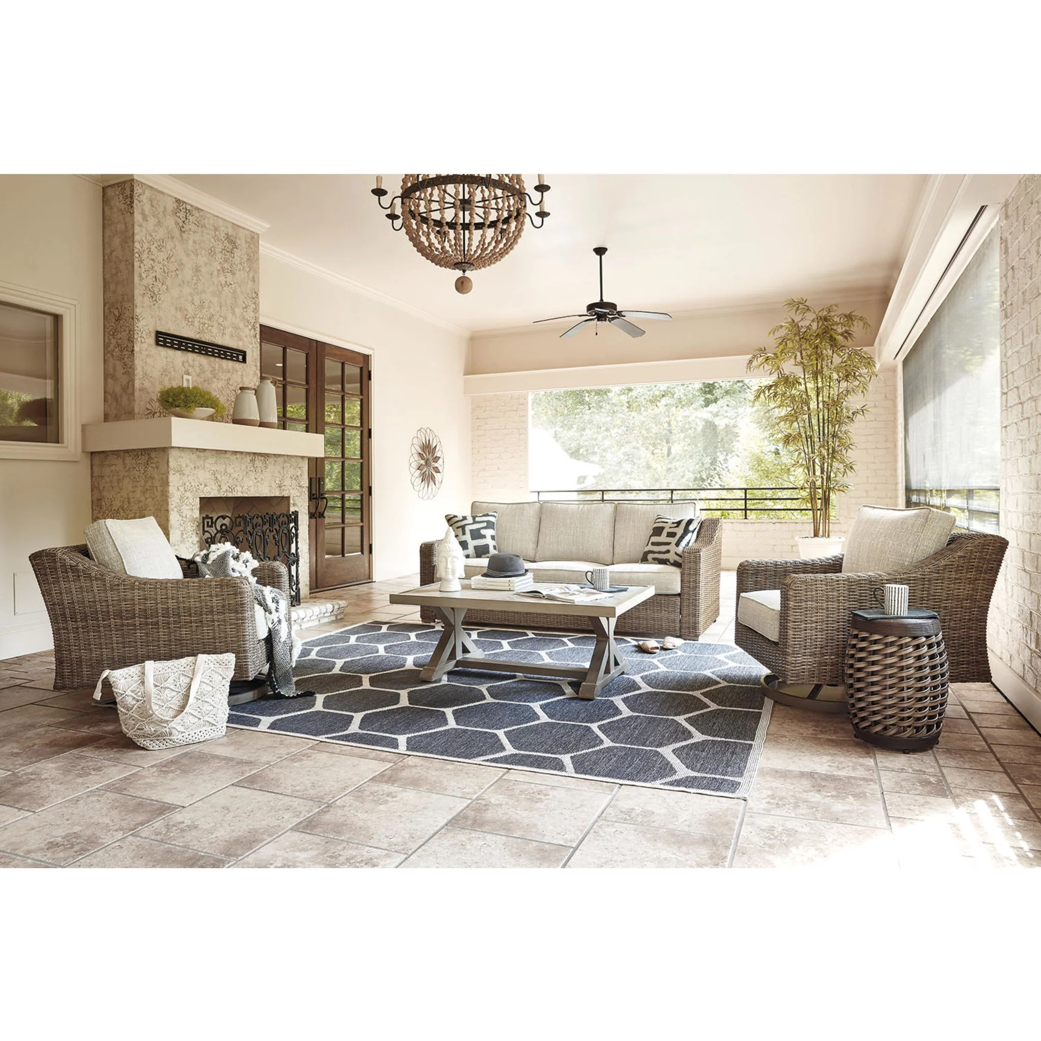 Beachcroft 4 Piece Outdoor Seating - Image 5