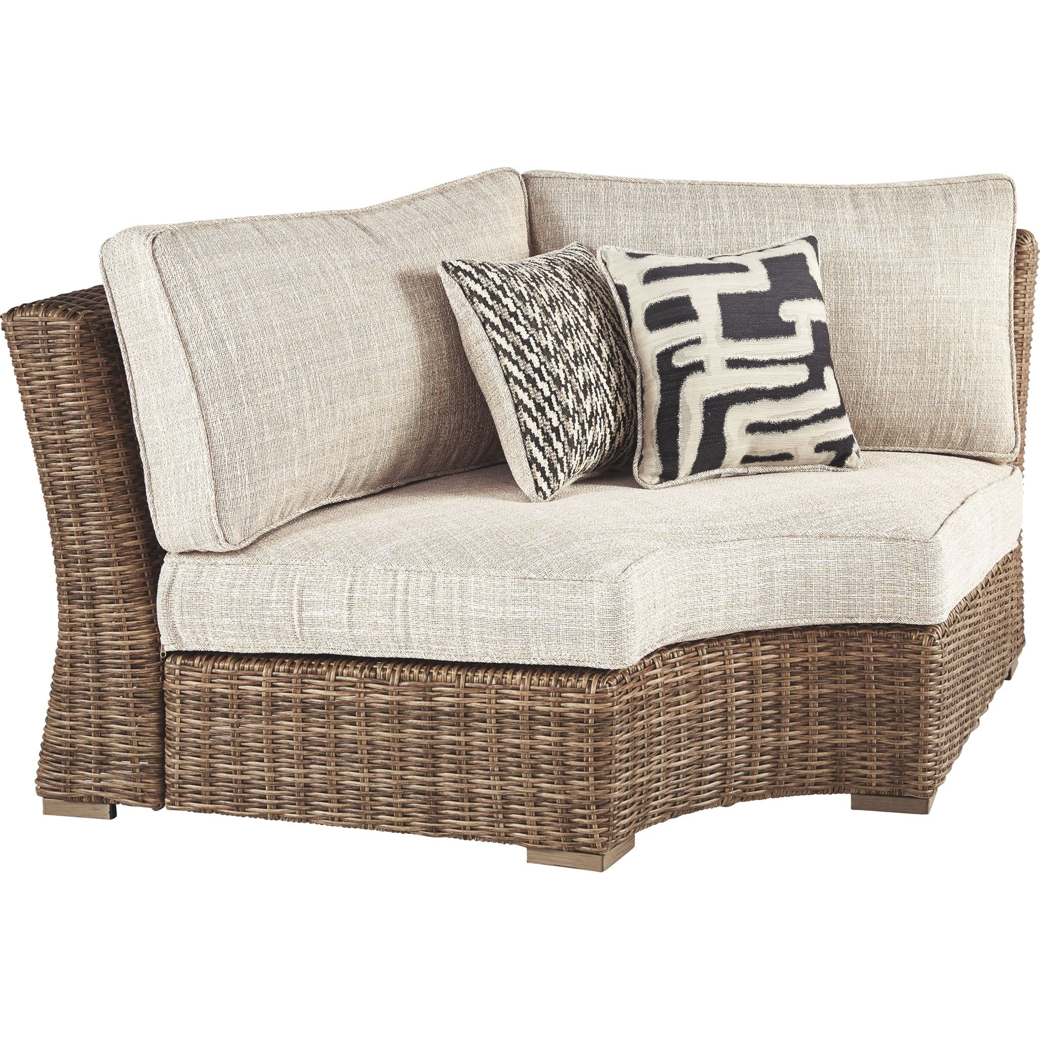 Beachcroft 5 Piece Outdoor Modular Sectional - Image 4