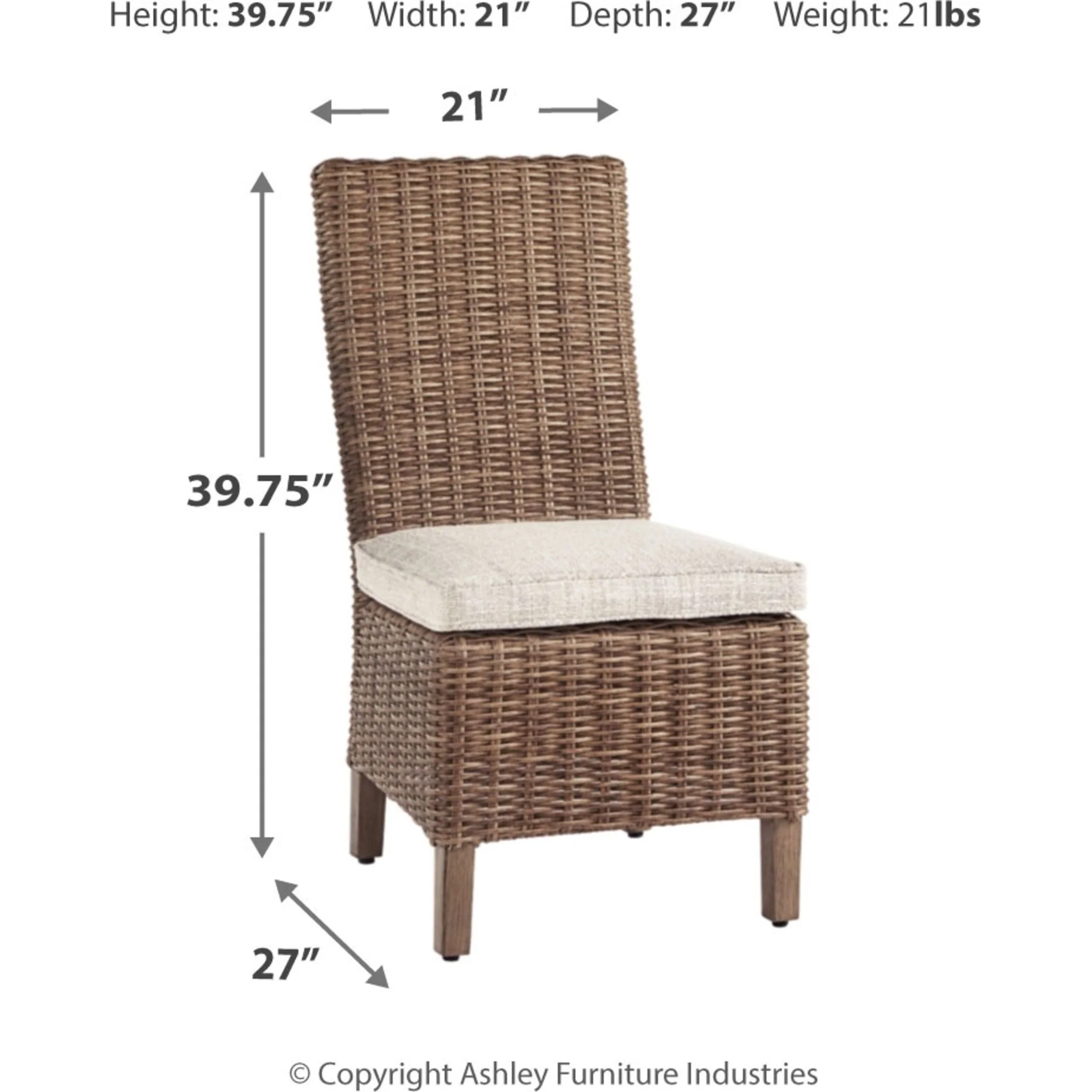 Beachcroft 6 Piece Outdoor Dining Set - Image 6