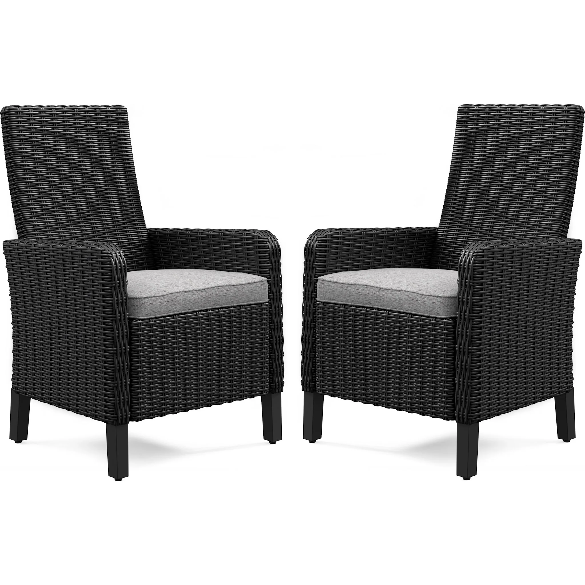 Beachcroft Outdoor Arm Chair with Cushion (Set of 2)