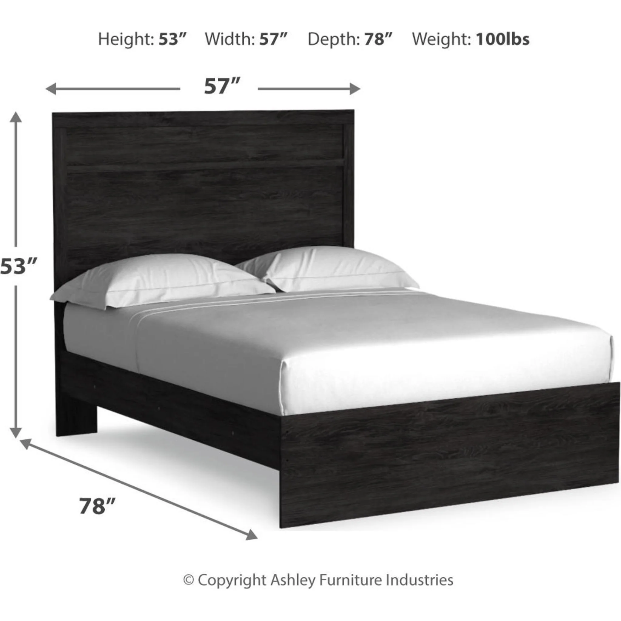 Belachime 5 Piece Panel Bedroom - Image 57