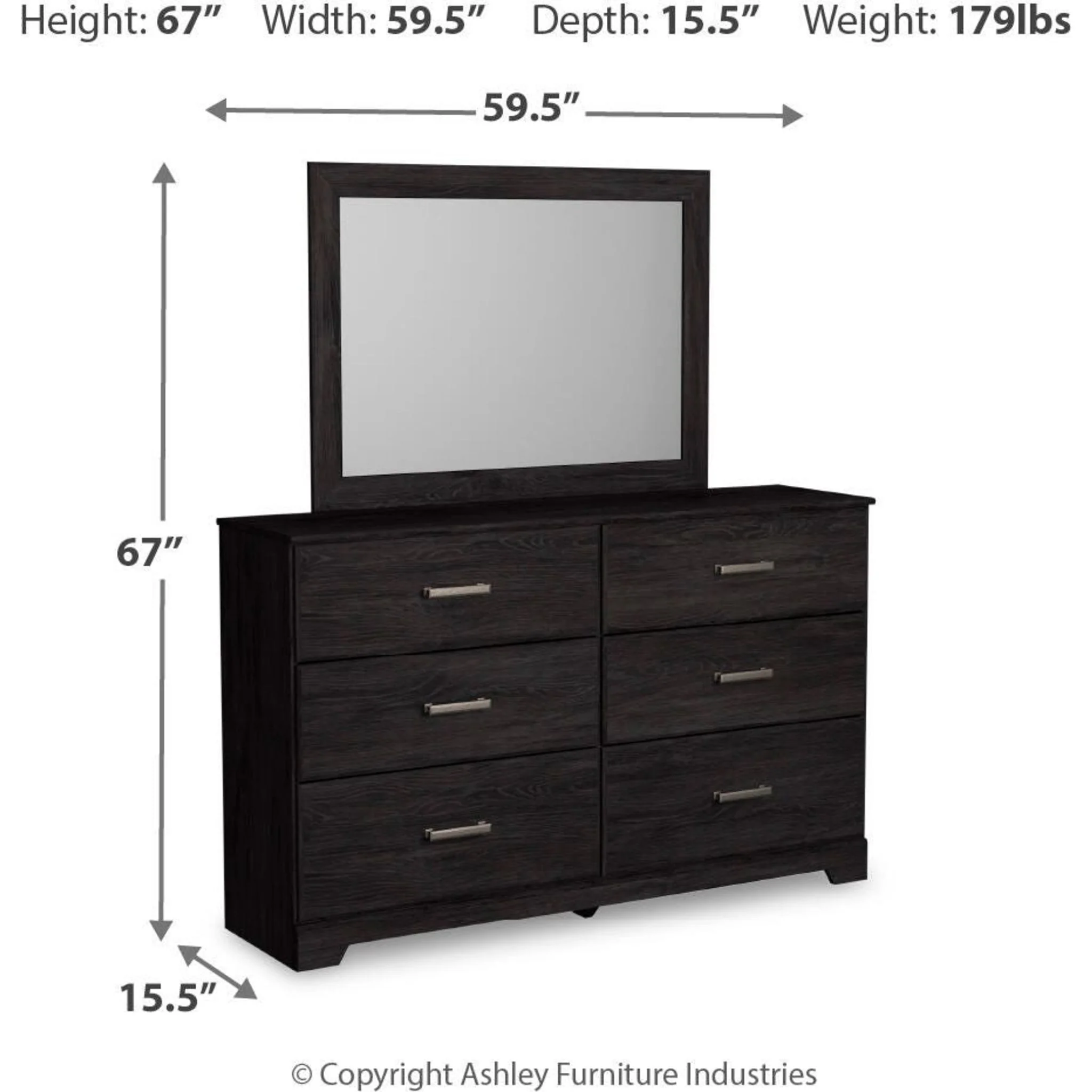 Belachime 5 Piece Panel Bedroom - Image 28