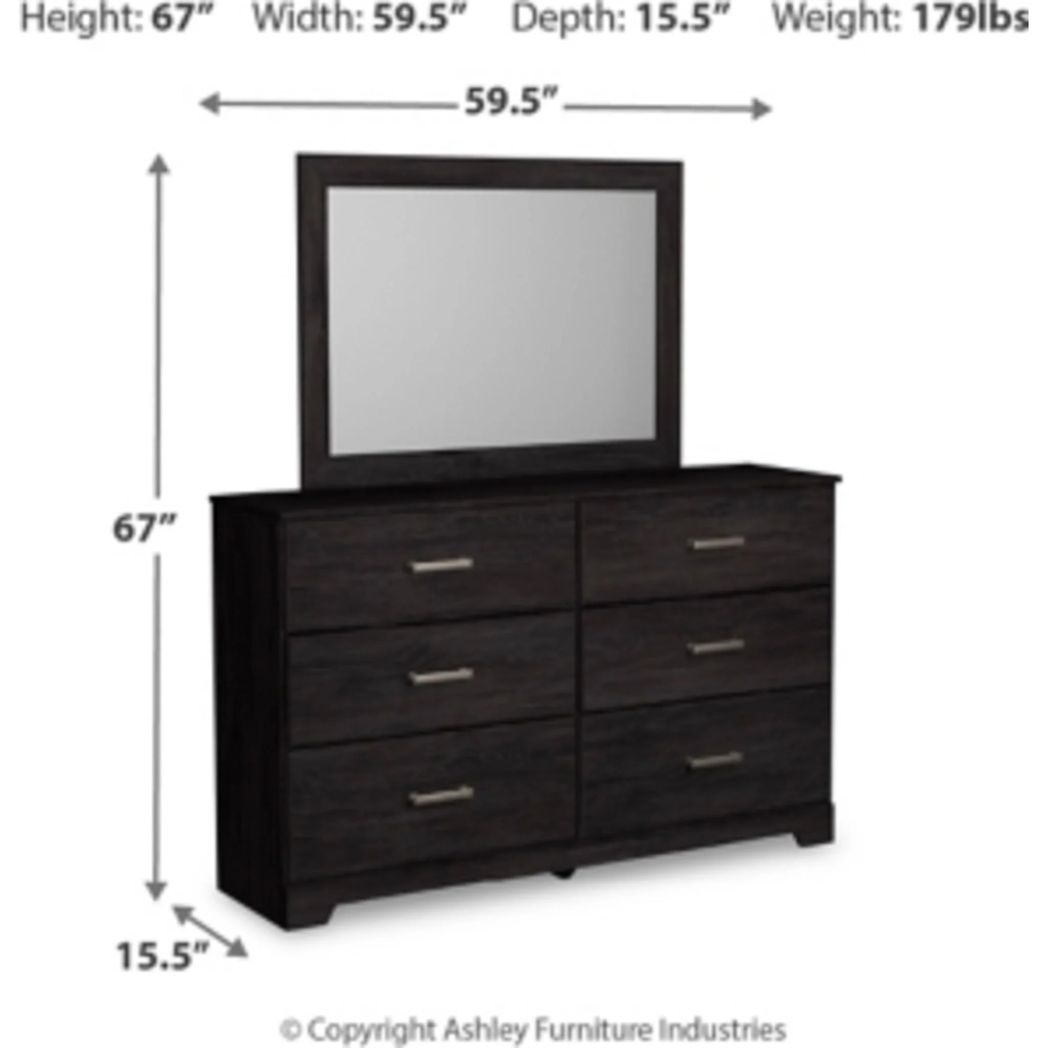 Belachime 5 Piece Panel Bedroom - Image 33