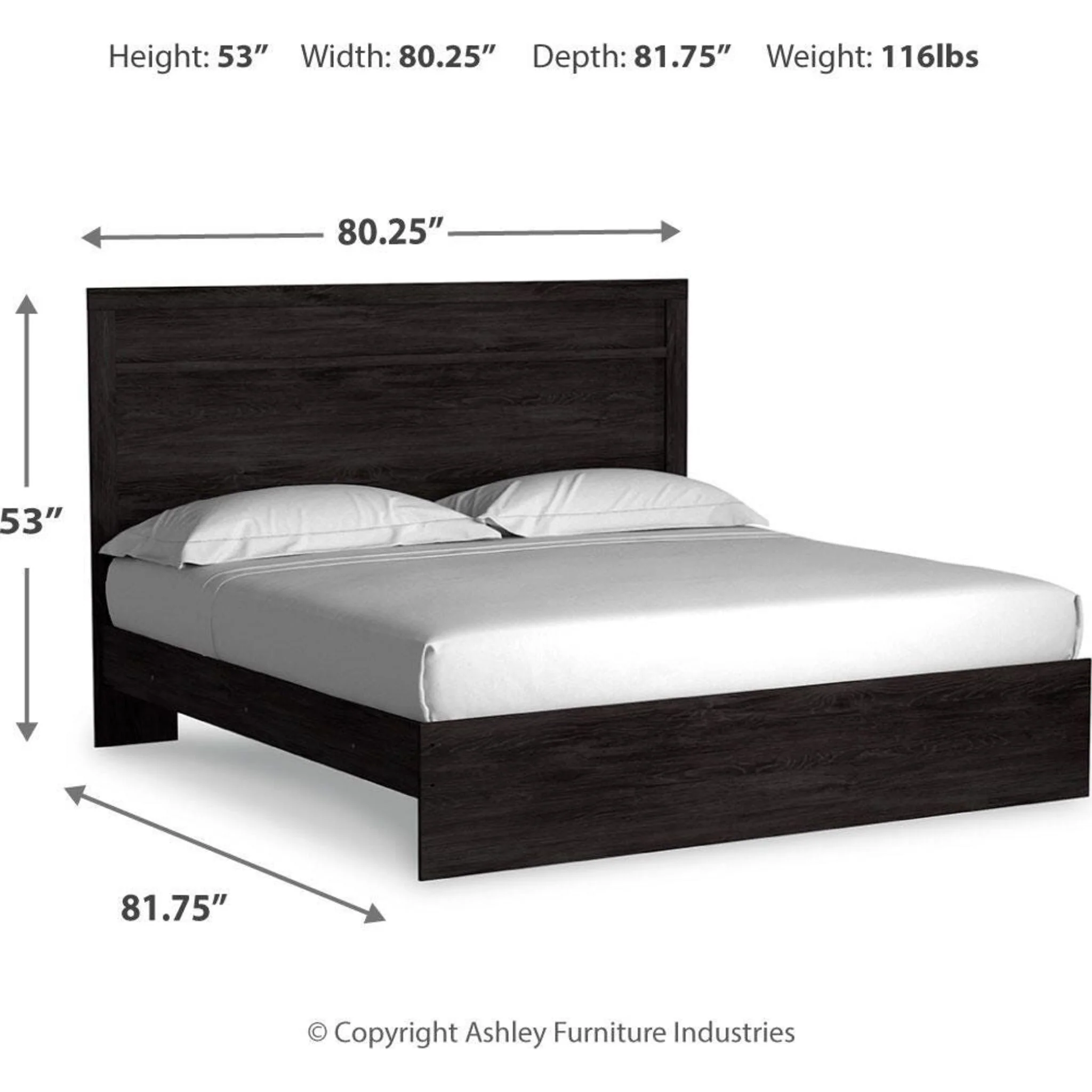 Belachime 5 Piece Panel Bedroom - Image 41